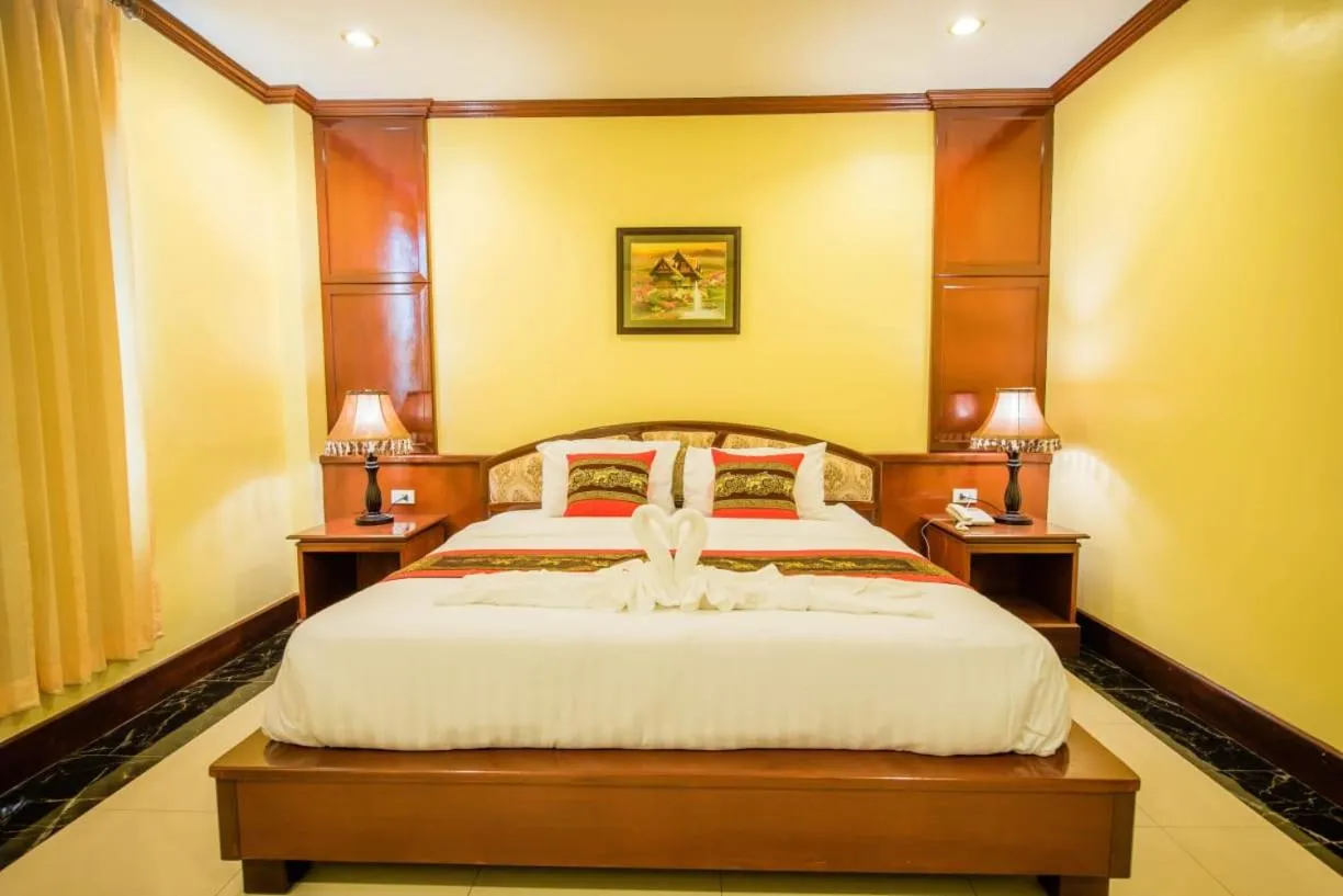 Bed in Soubundith Hotel