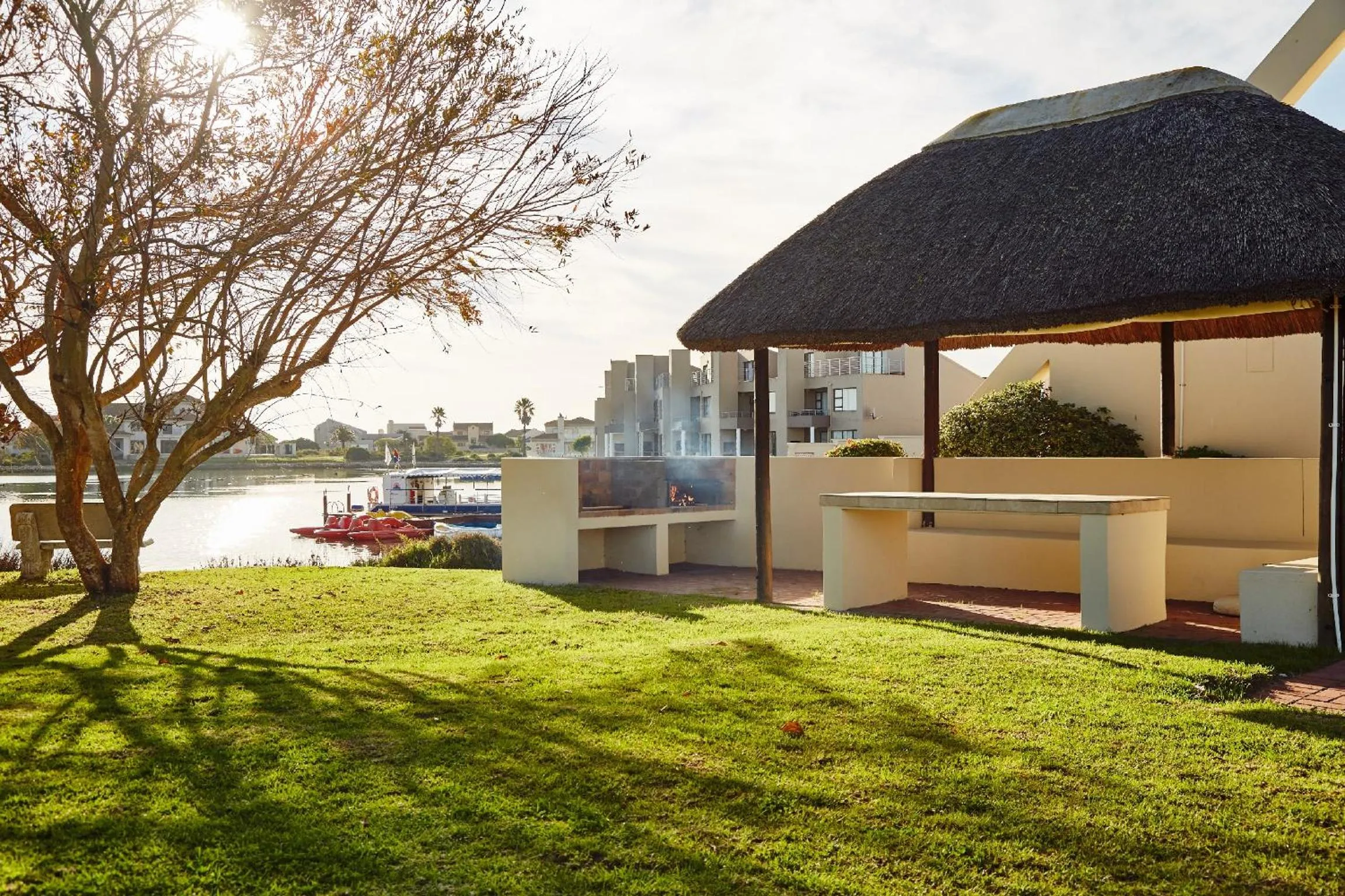 BBQ facilities in First Group Port Owen Marina