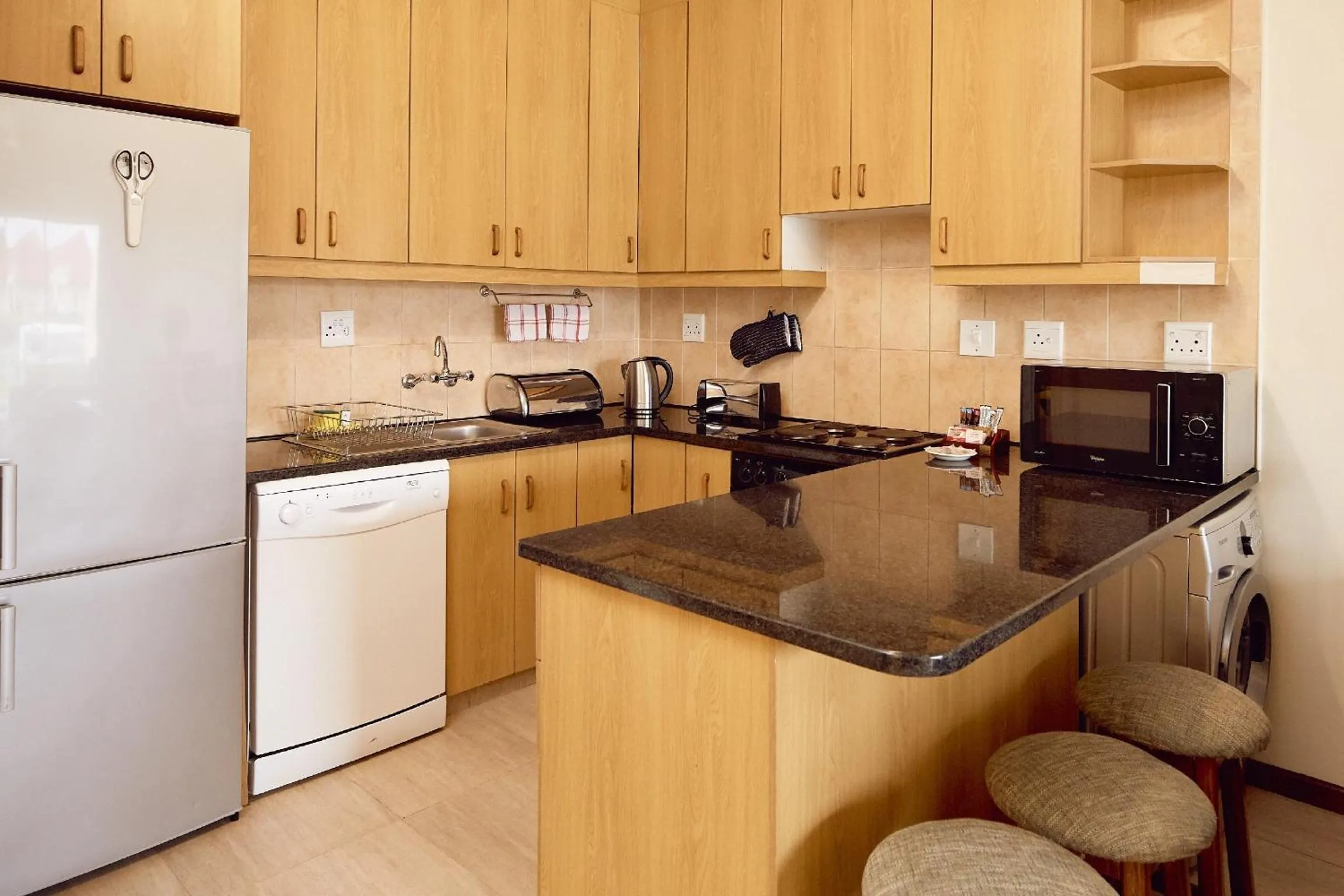 Kitchen or kitchenette in First Group Port Owen Marina