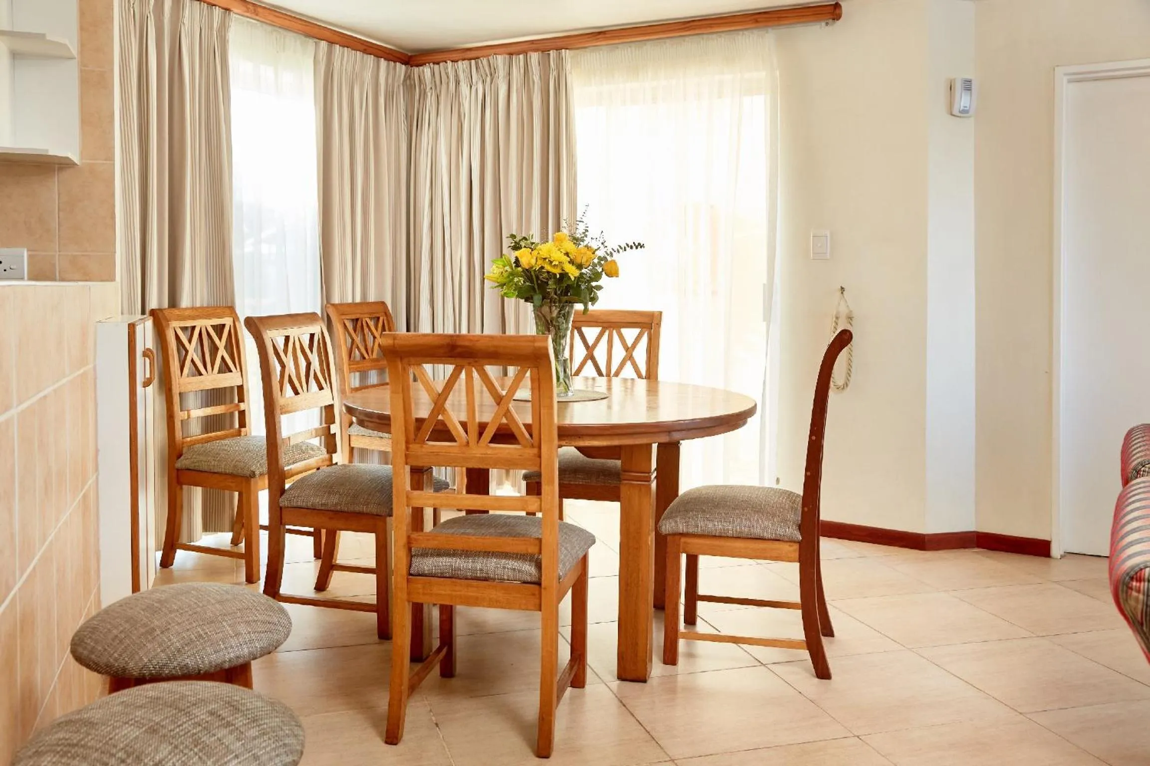 Dining area in First Group Port Owen Marina