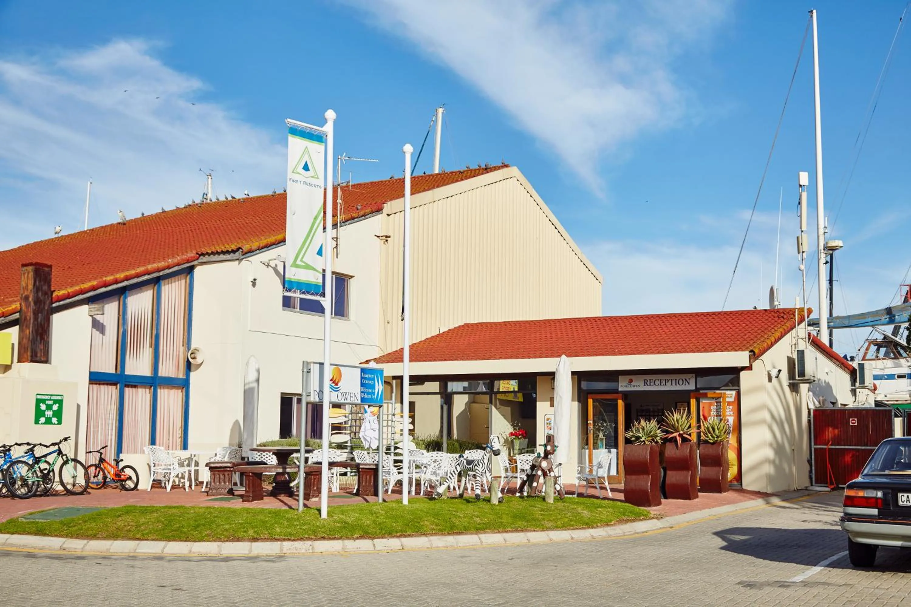 Lobby or reception in First Group Port Owen Marina