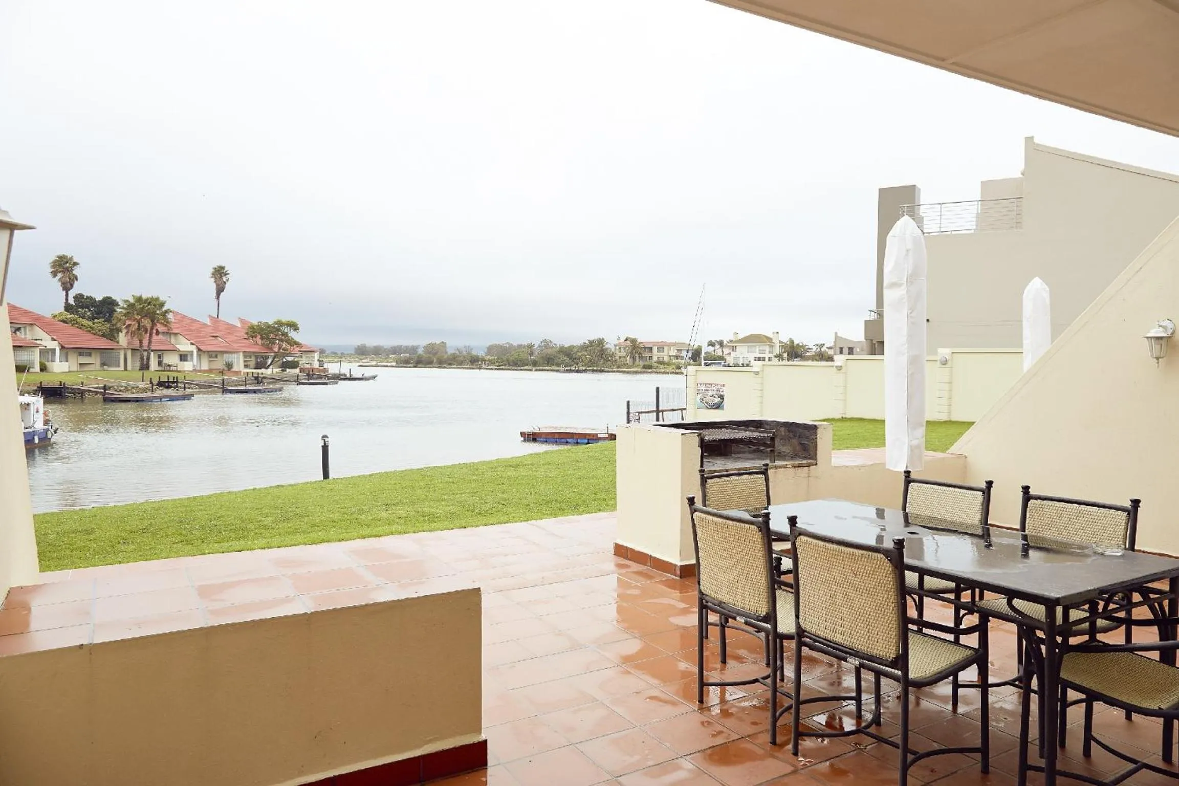 Patio in First Group Port Owen Marina