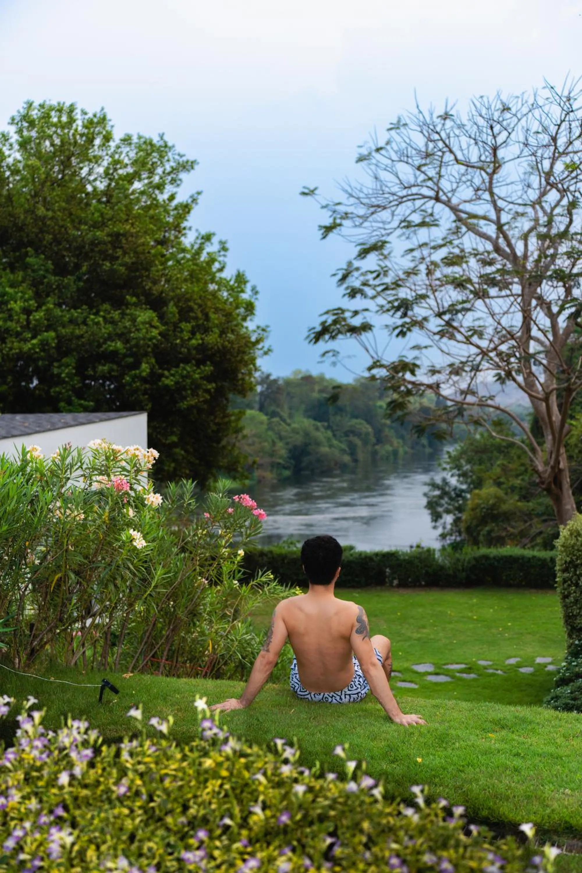 River view in Rakmak Kan Resort & Cafe