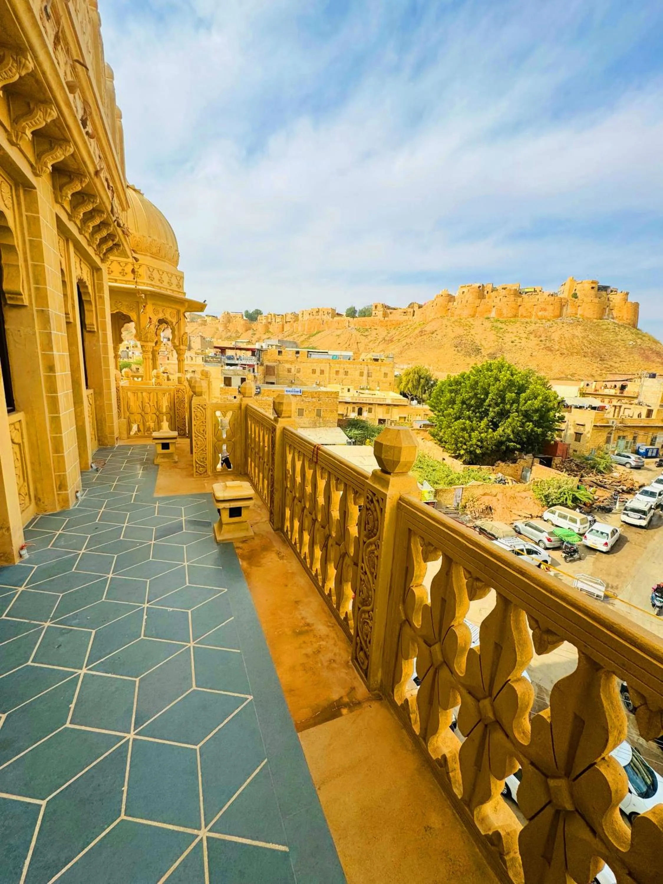 Natural landscape in Guulab Haveli - Opp Fort