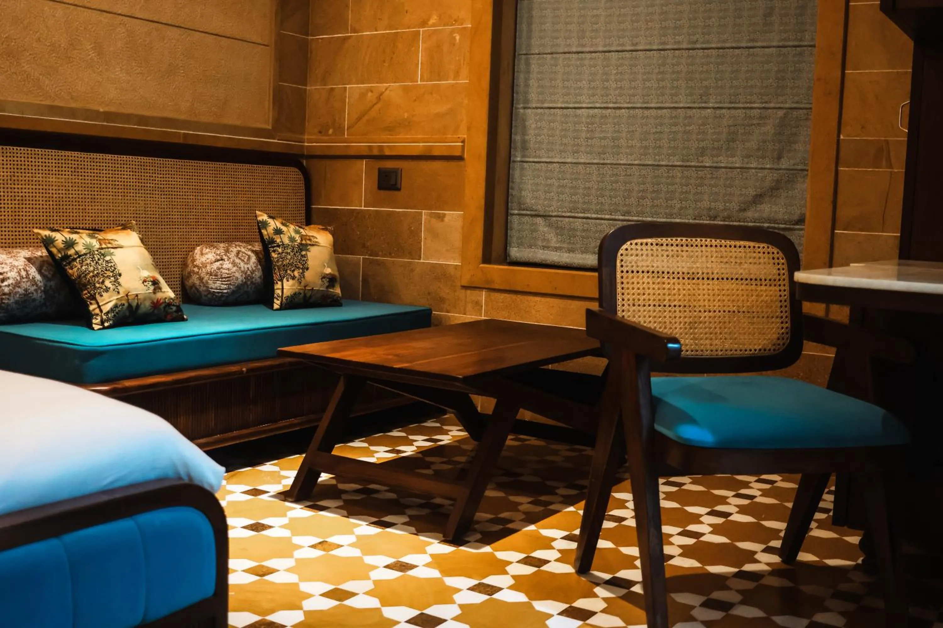 Living room in Guulab Haveli - Opp Fort