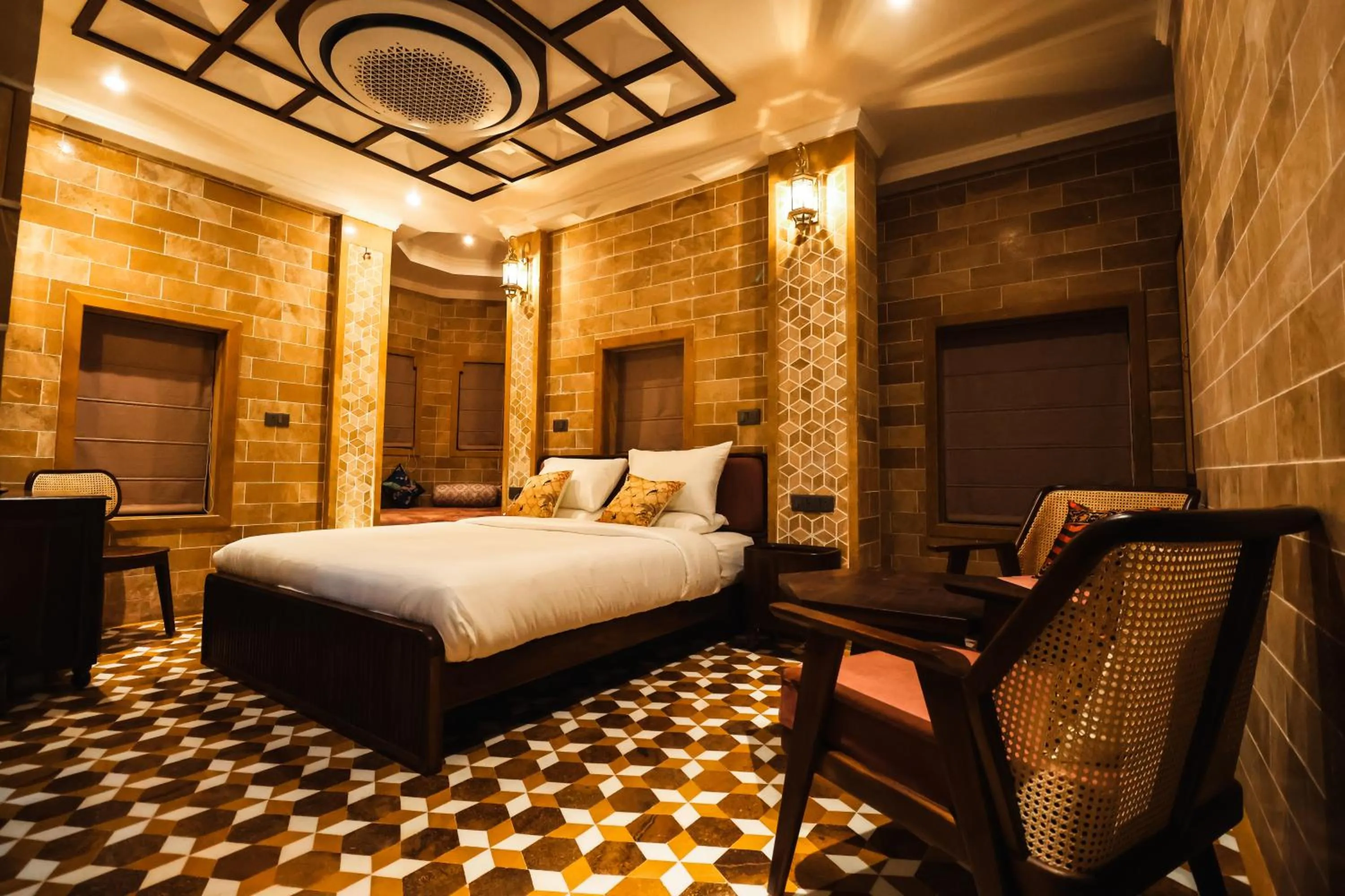 Bed in Guulab Haveli - Opp Fort
