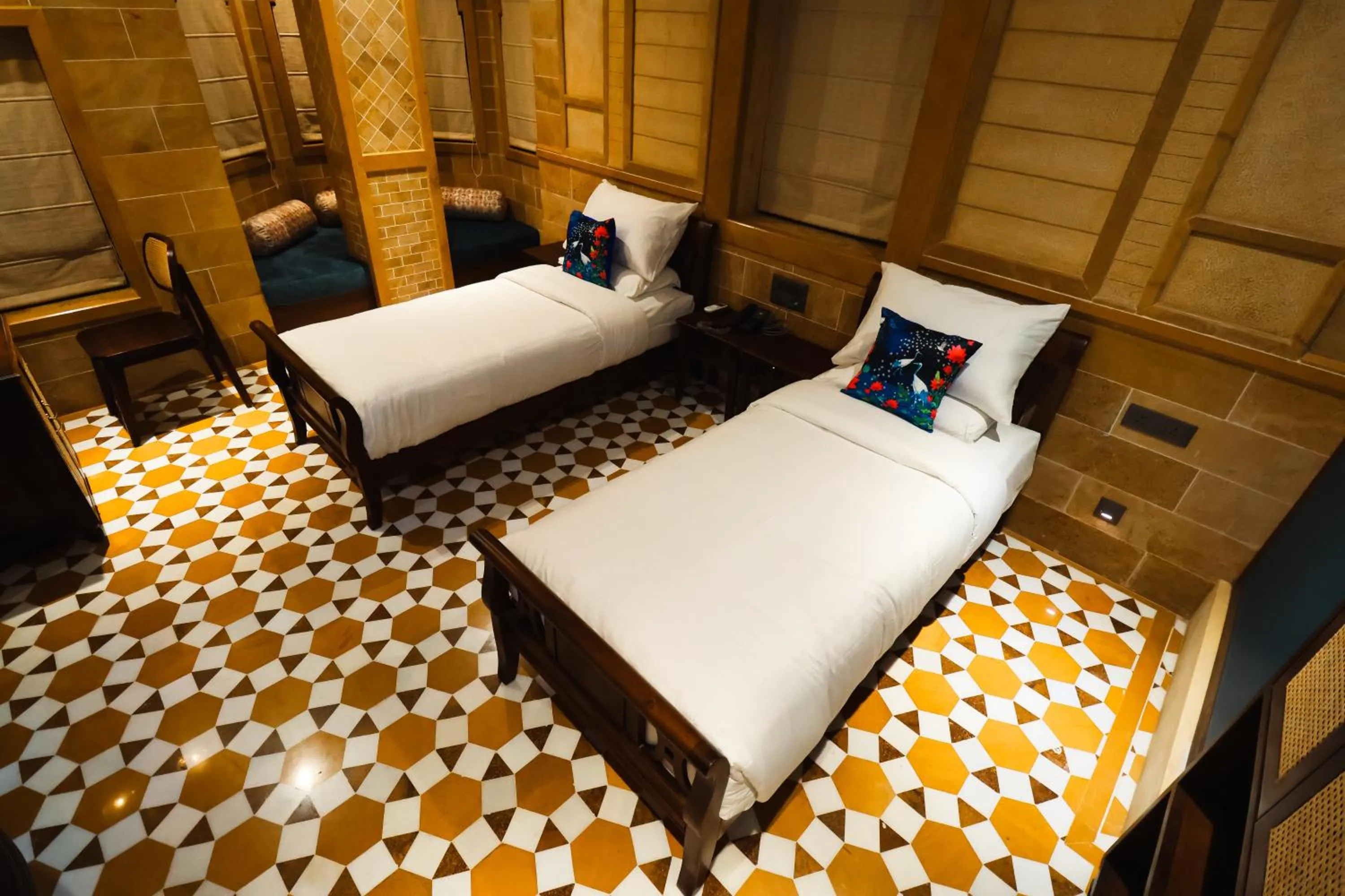 Bed in Guulab Haveli - Opp Fort