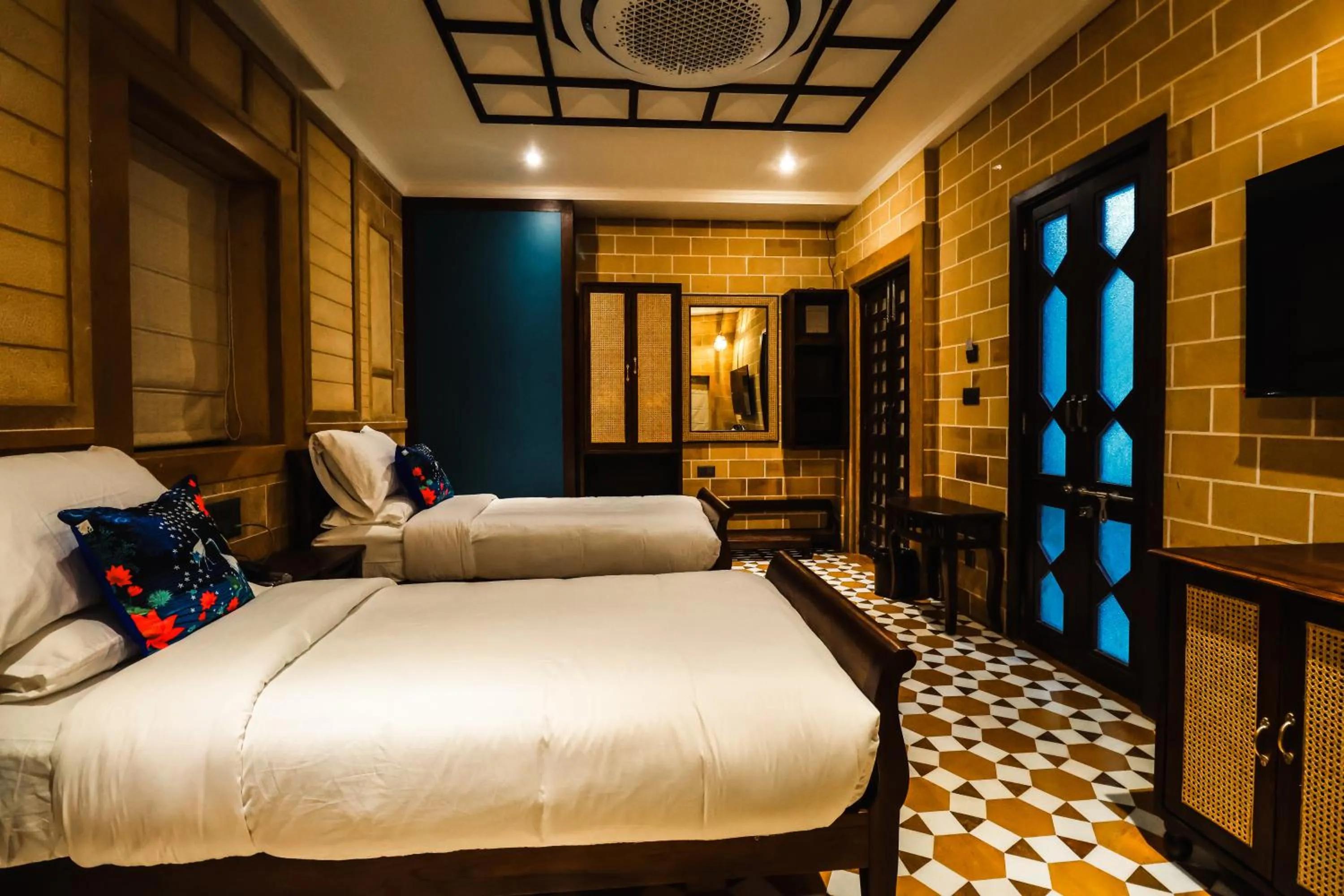 Bed in Guulab Haveli - Opp Fort