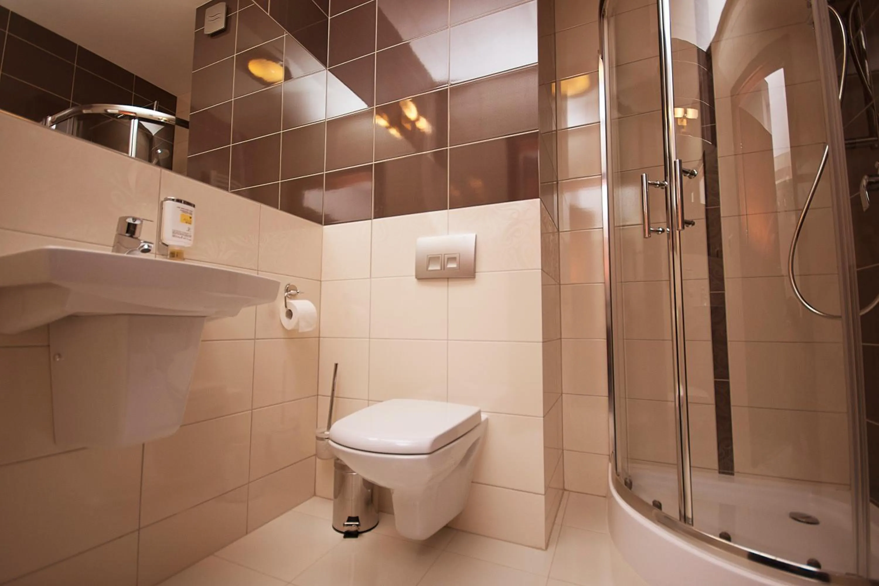 Bathroom in Zajazd Sebory
