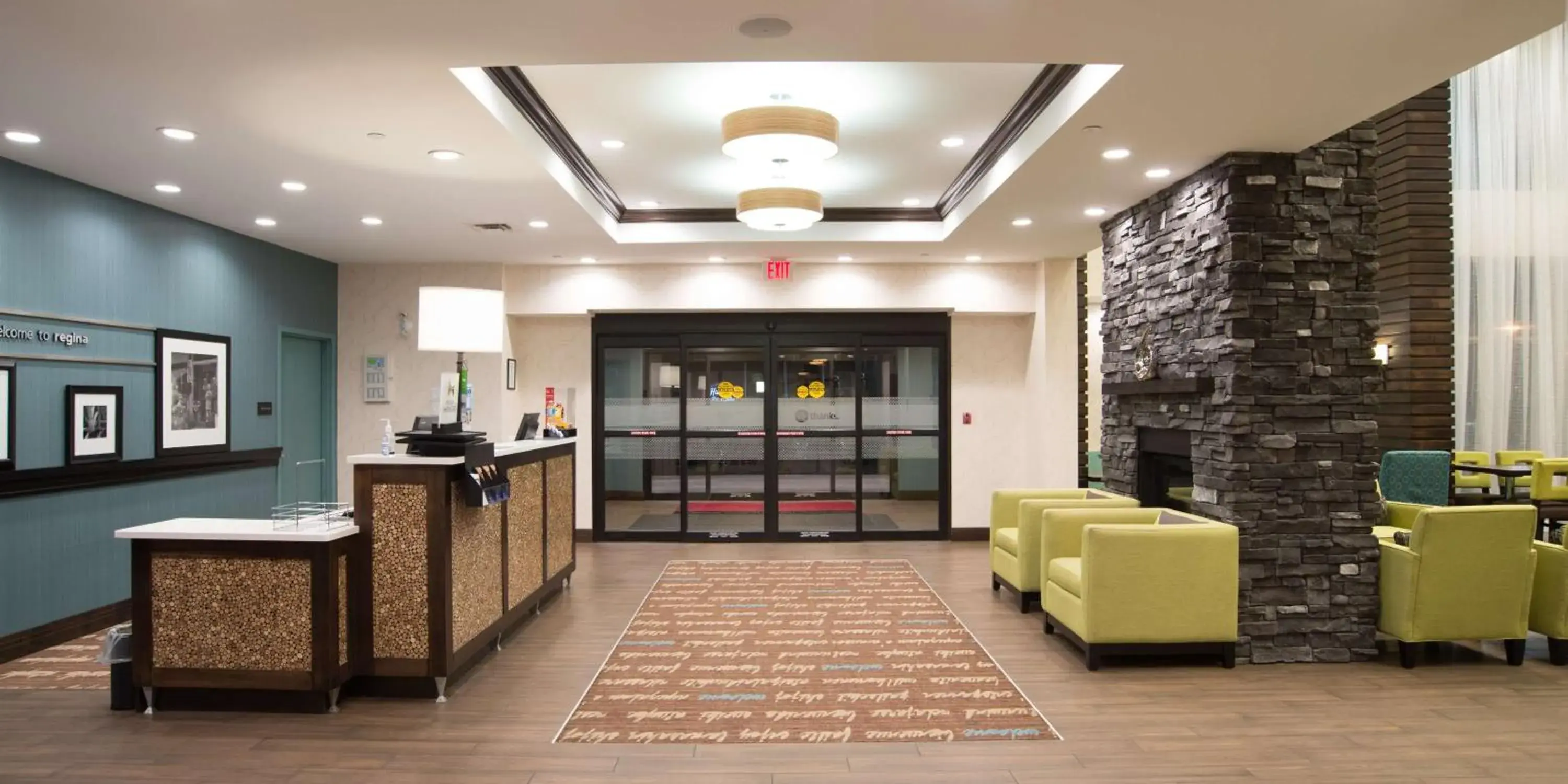 Lobby or reception in Hampton Inn & Suites East Gate Regina Lobby or reception in Hampton Inn & Suites East Gate Regina