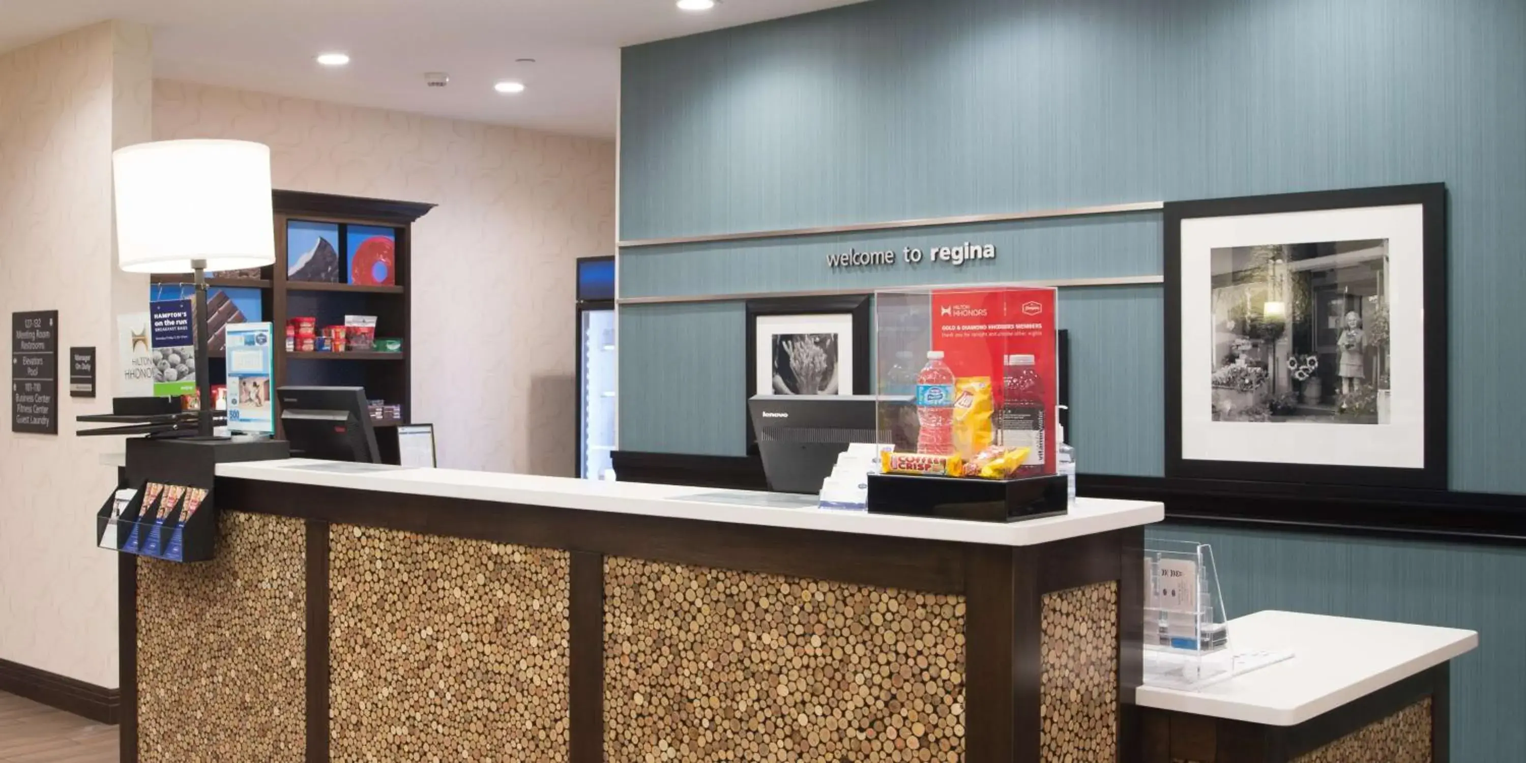 Lobby or reception in Hampton Inn & Suites East Gate Regina Lobby or reception in Hampton Inn & Suites East Gate Regina