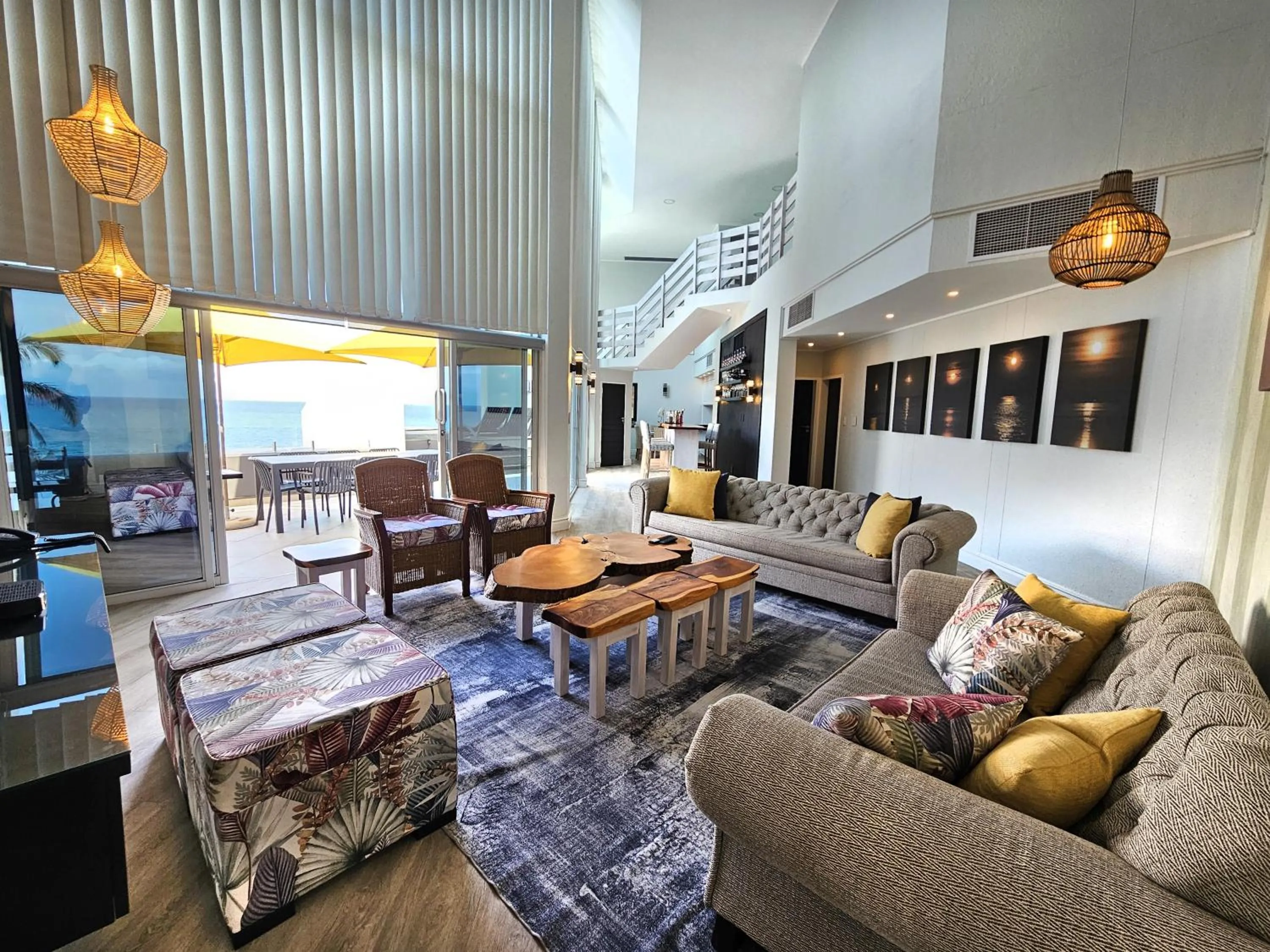 Seating area in First Group La Montagne