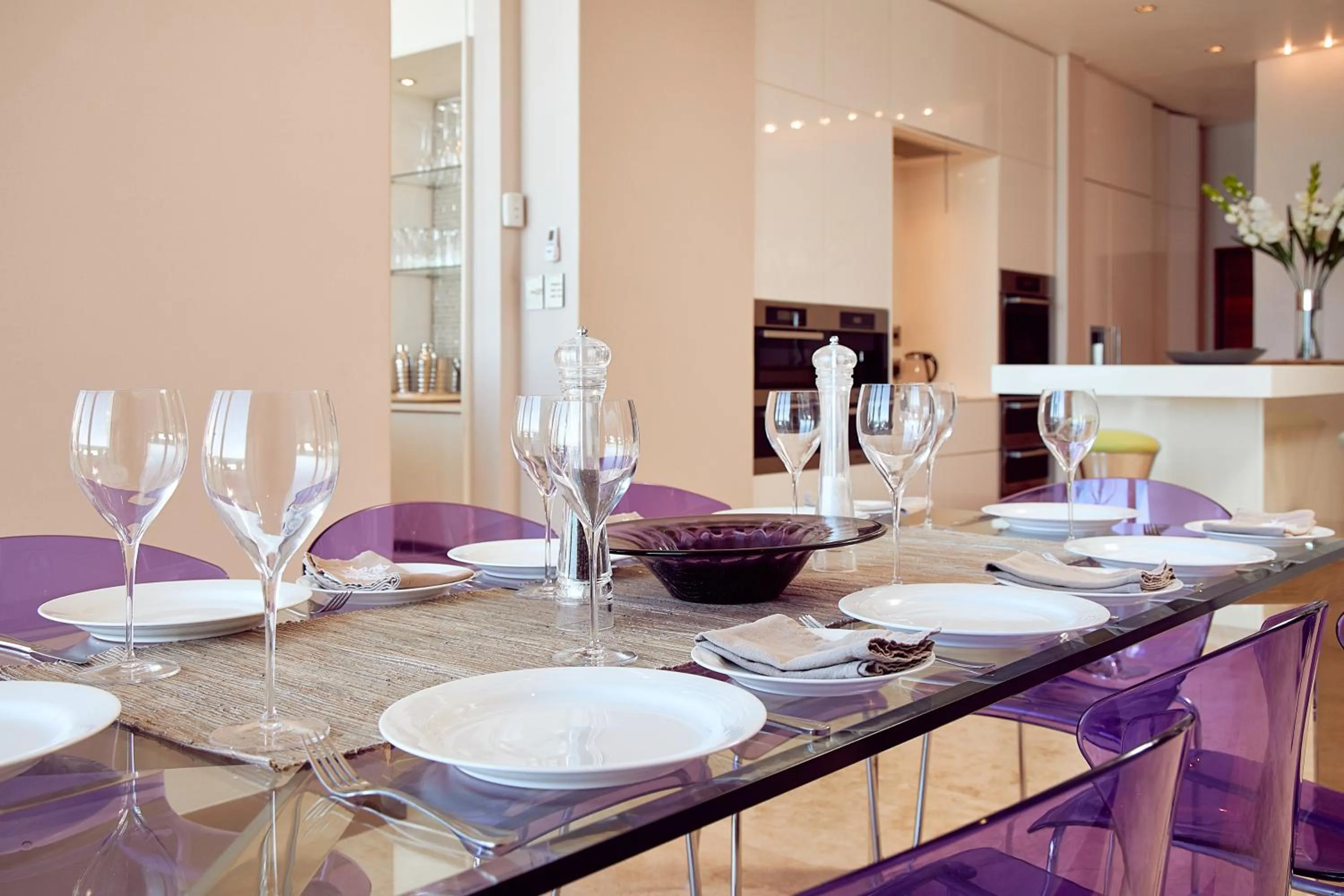 Dining area in First Group La Montagne
