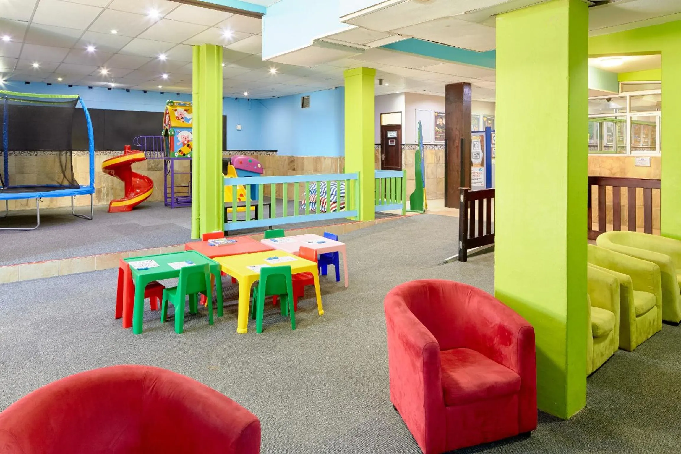 Children play ground in First Group La Montagne