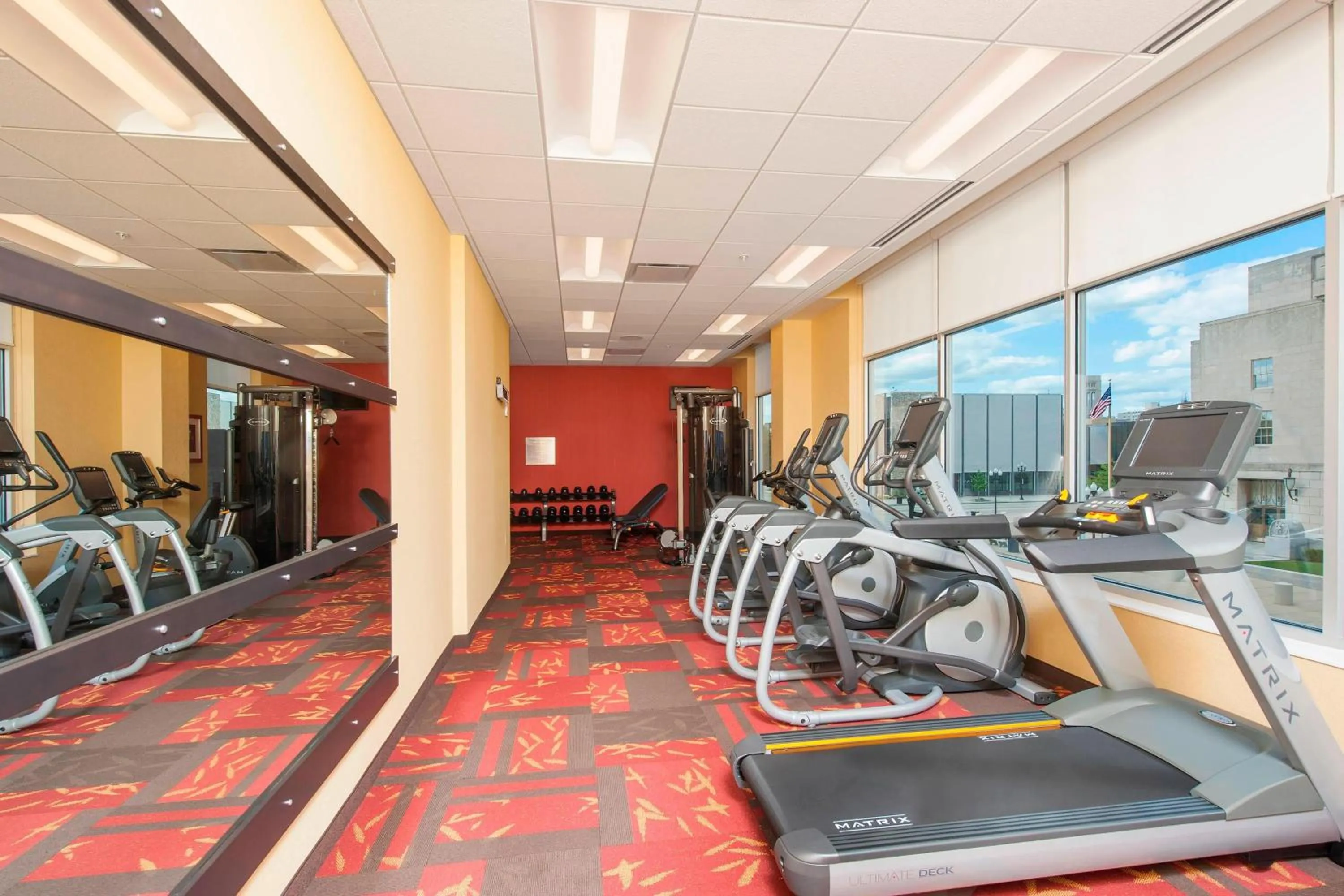 Fitness centre/facilities in Courtyard Peoria Downtown