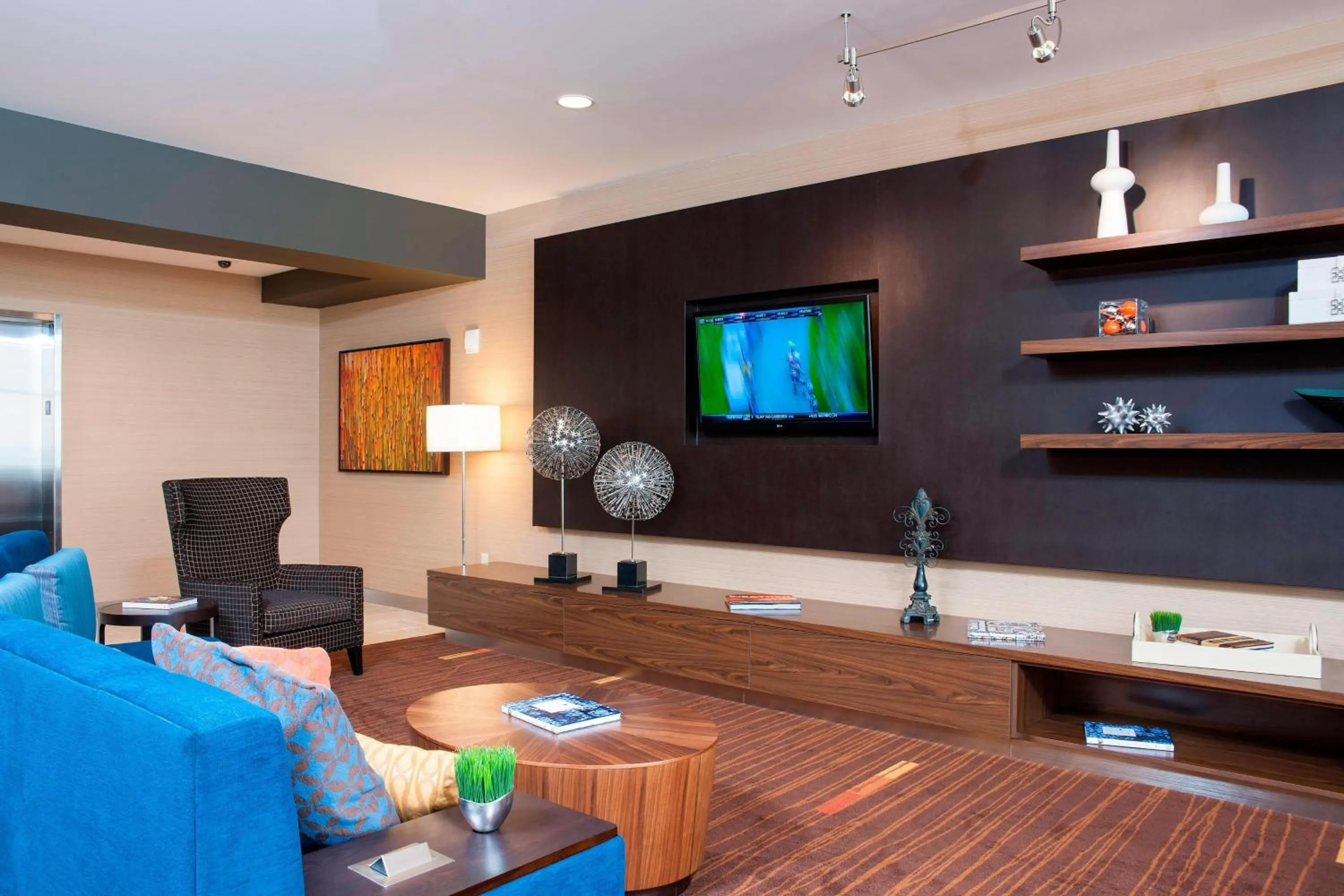 Lobby or reception in Courtyard Peoria Downtown