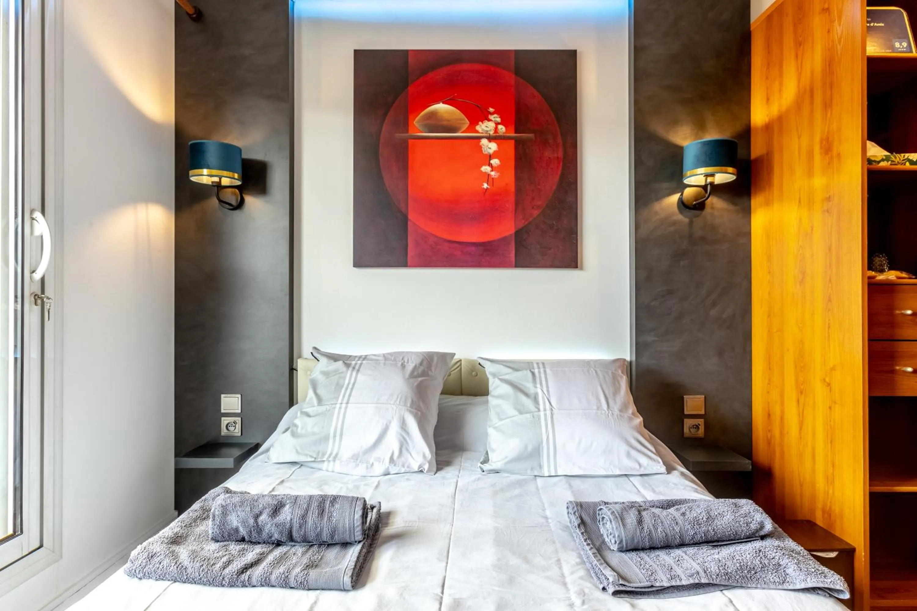 Bed in Chambre d'Amis - Chambres d'Hôtes-B&B-Guest House