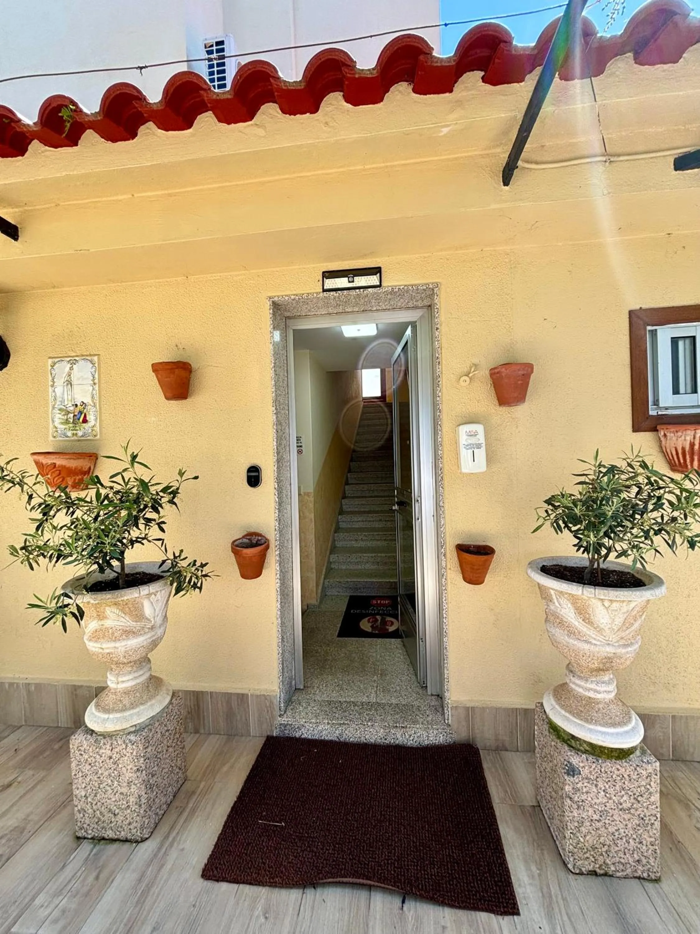 Facade/entrance in Hotel Vasco Da Gama