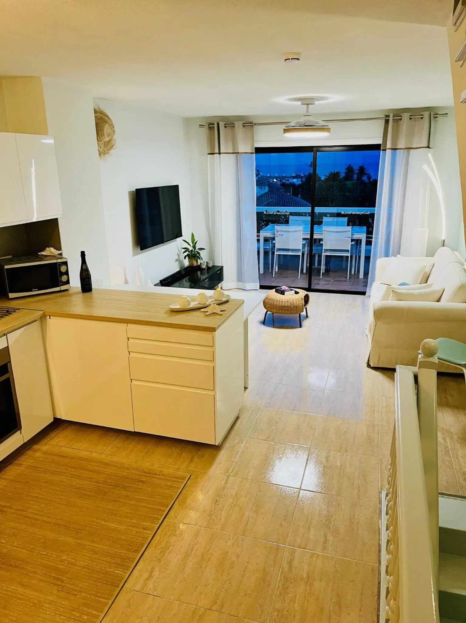 Fantastic sea and golf course view house with 3 bedrooms
