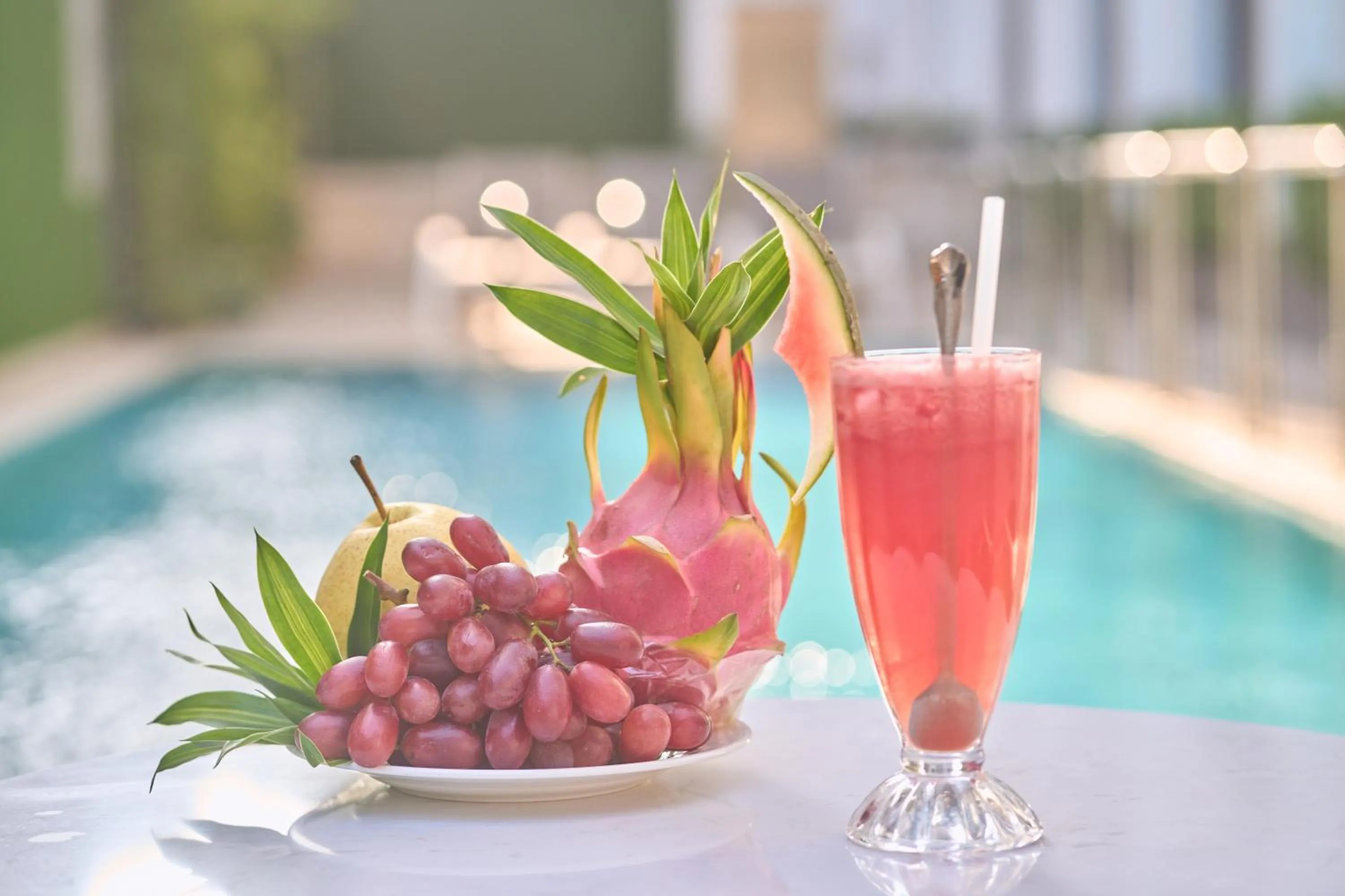 Pool view in Le Haute Hotel Hai Phong