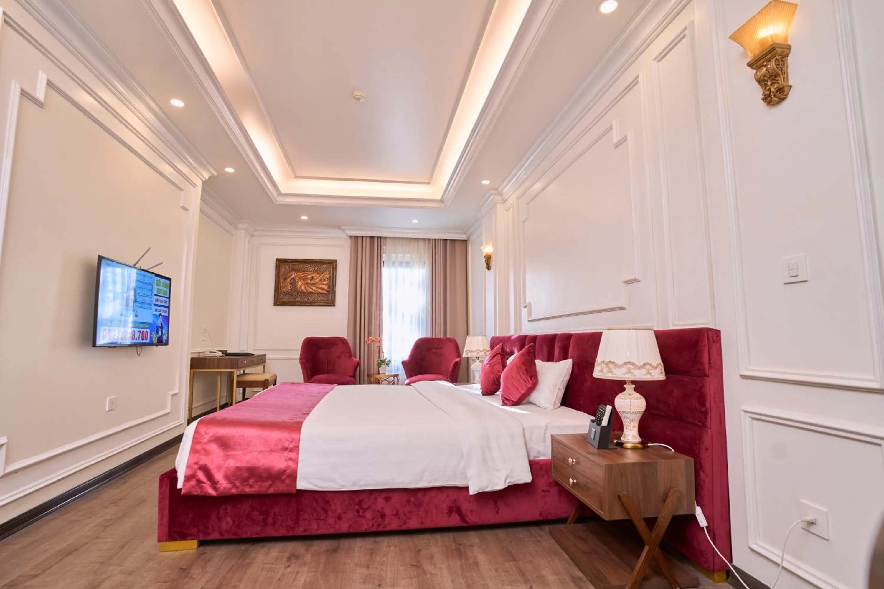 Bed in Le Haute Hotel Hai Phong