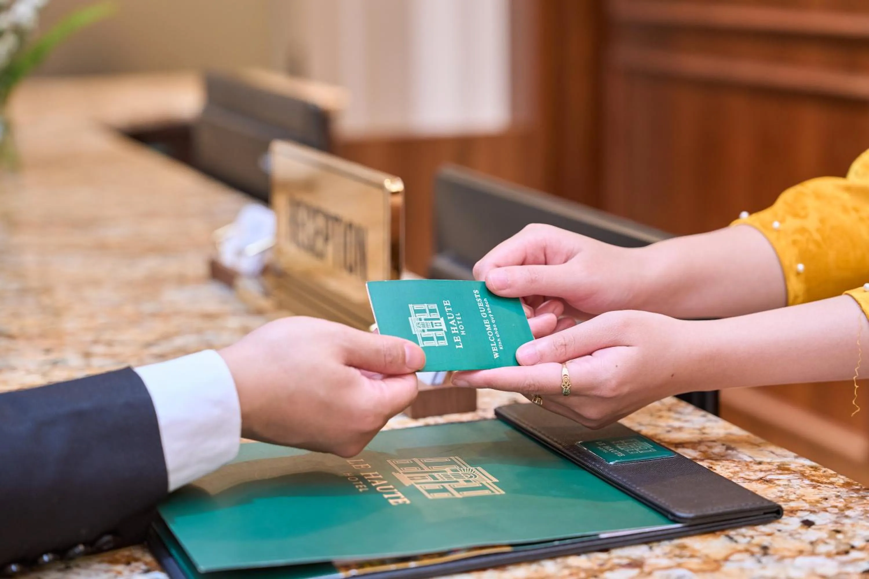 Property logo or sign in Le Haute Hotel Hai Phong