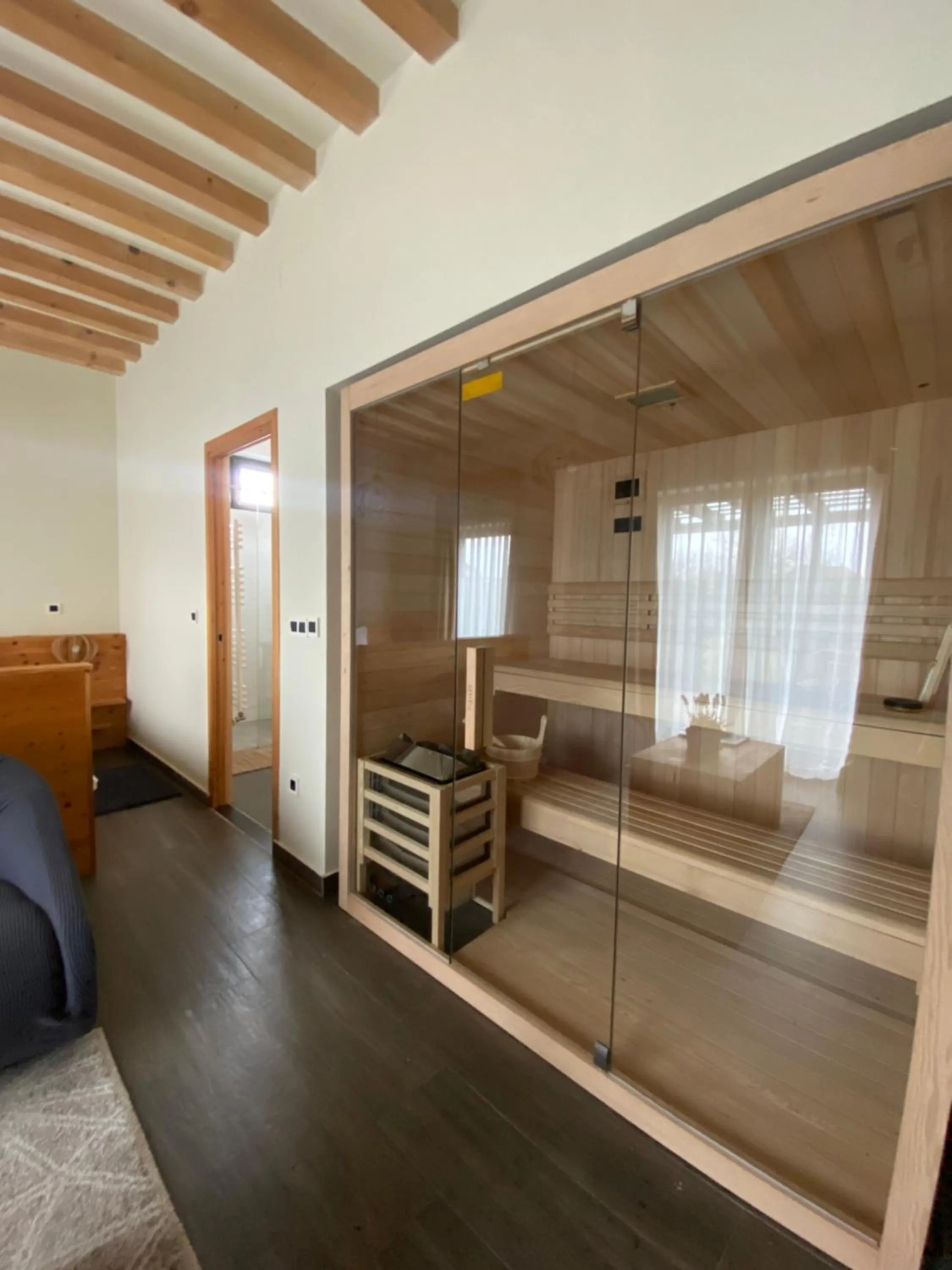 Sauna, Bed in Zagreb Camp Bungalows