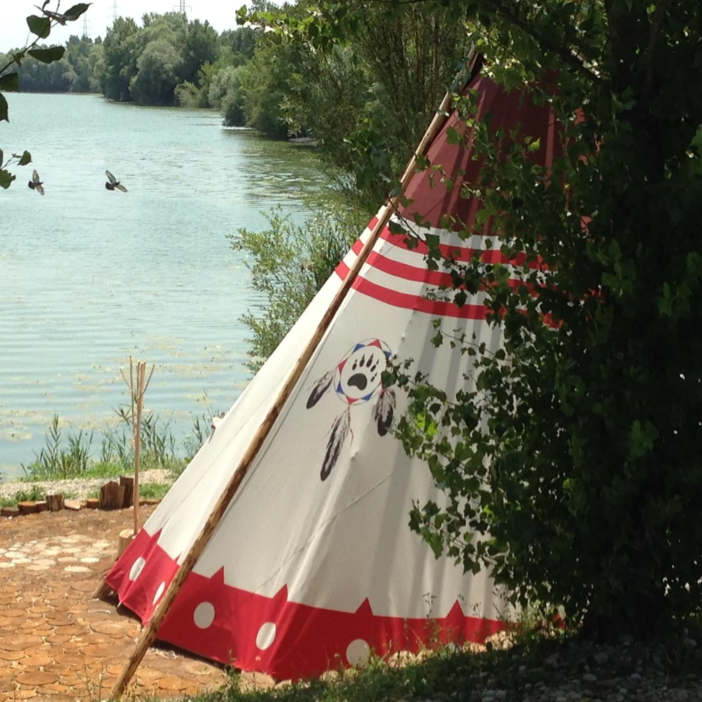Natural landscape in Zagreb Camp Bungalows