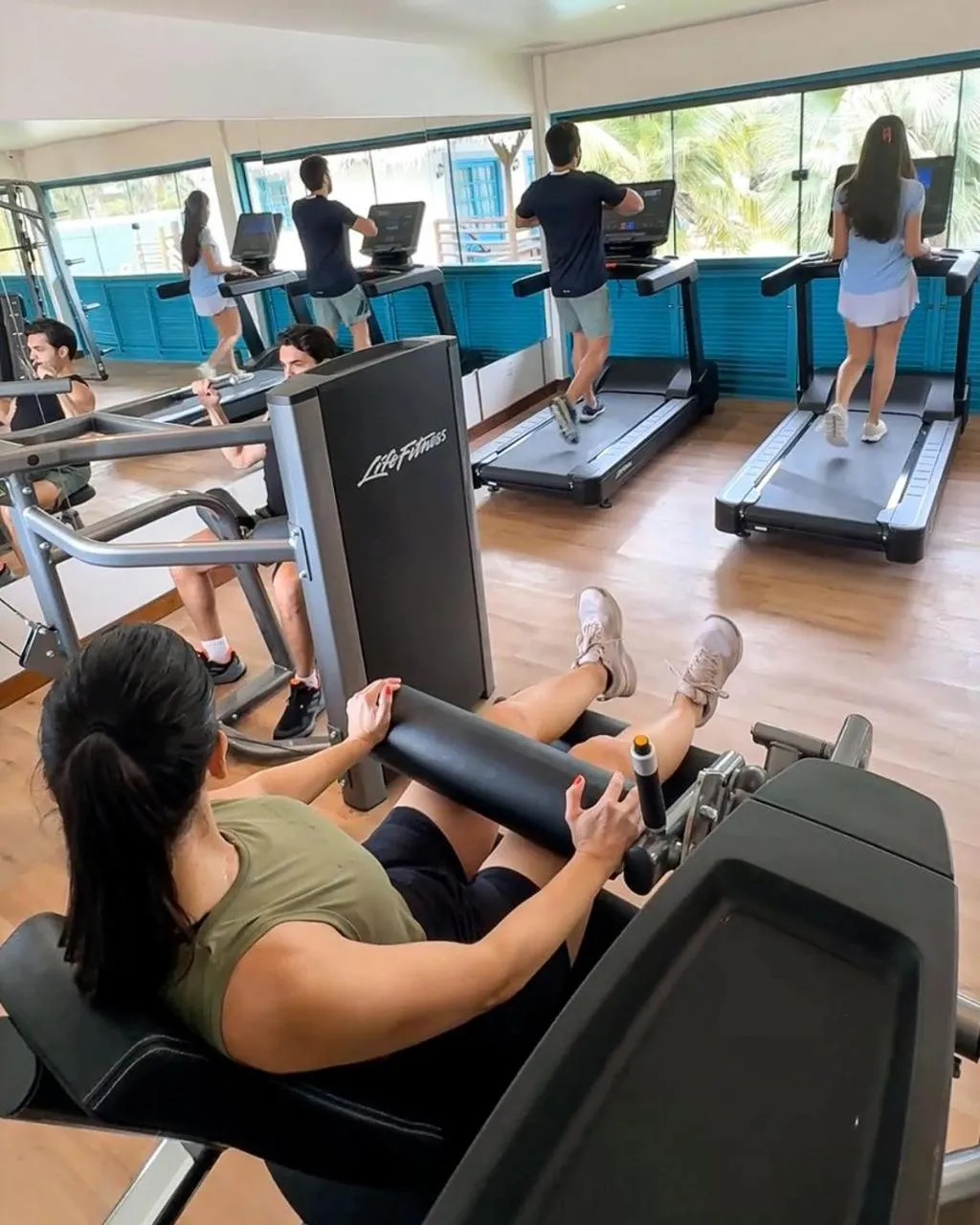 Fitness centre/facilities in Villa dos Poetas