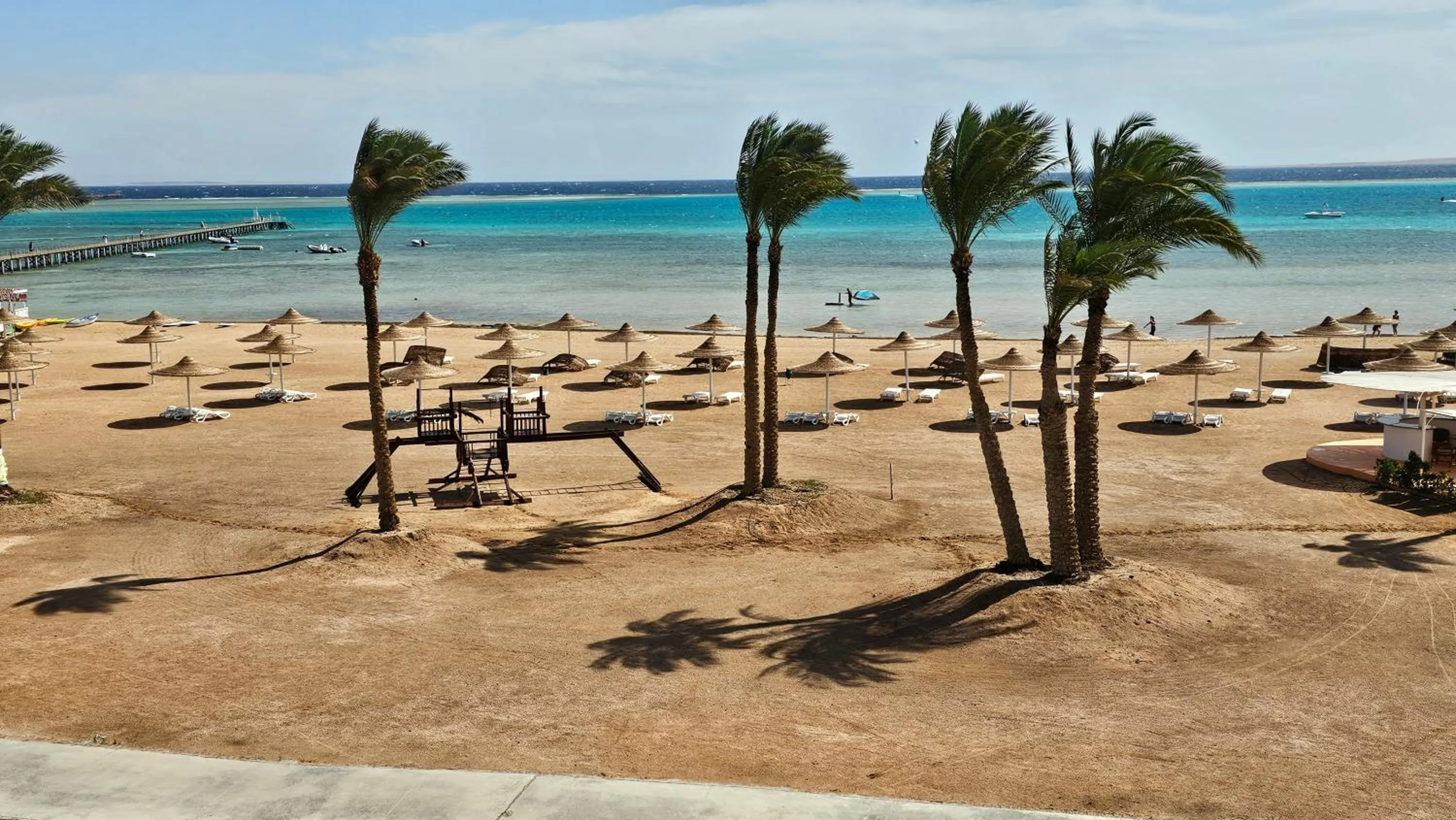 Beach in Amarina Star Resort & Aqua Park Sharm El-Skeikh