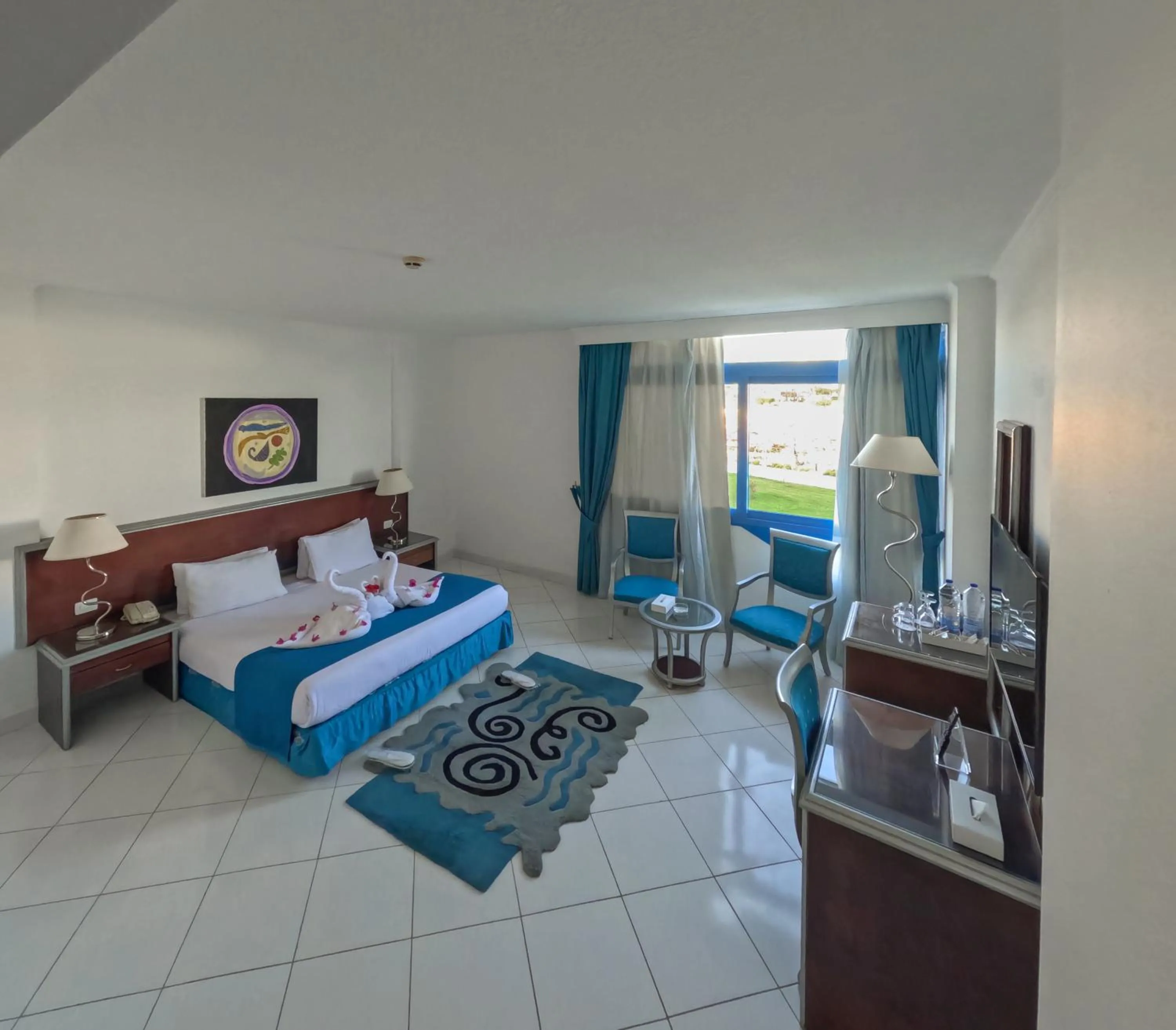 Bedroom, Bed in Amarina Star Resort & Aqua Park Sharm El-Skeikh