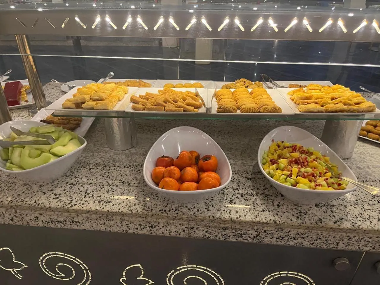 Buffet breakfast in Amarina Star Resort & Aqua Park Sharm El-Skeikh