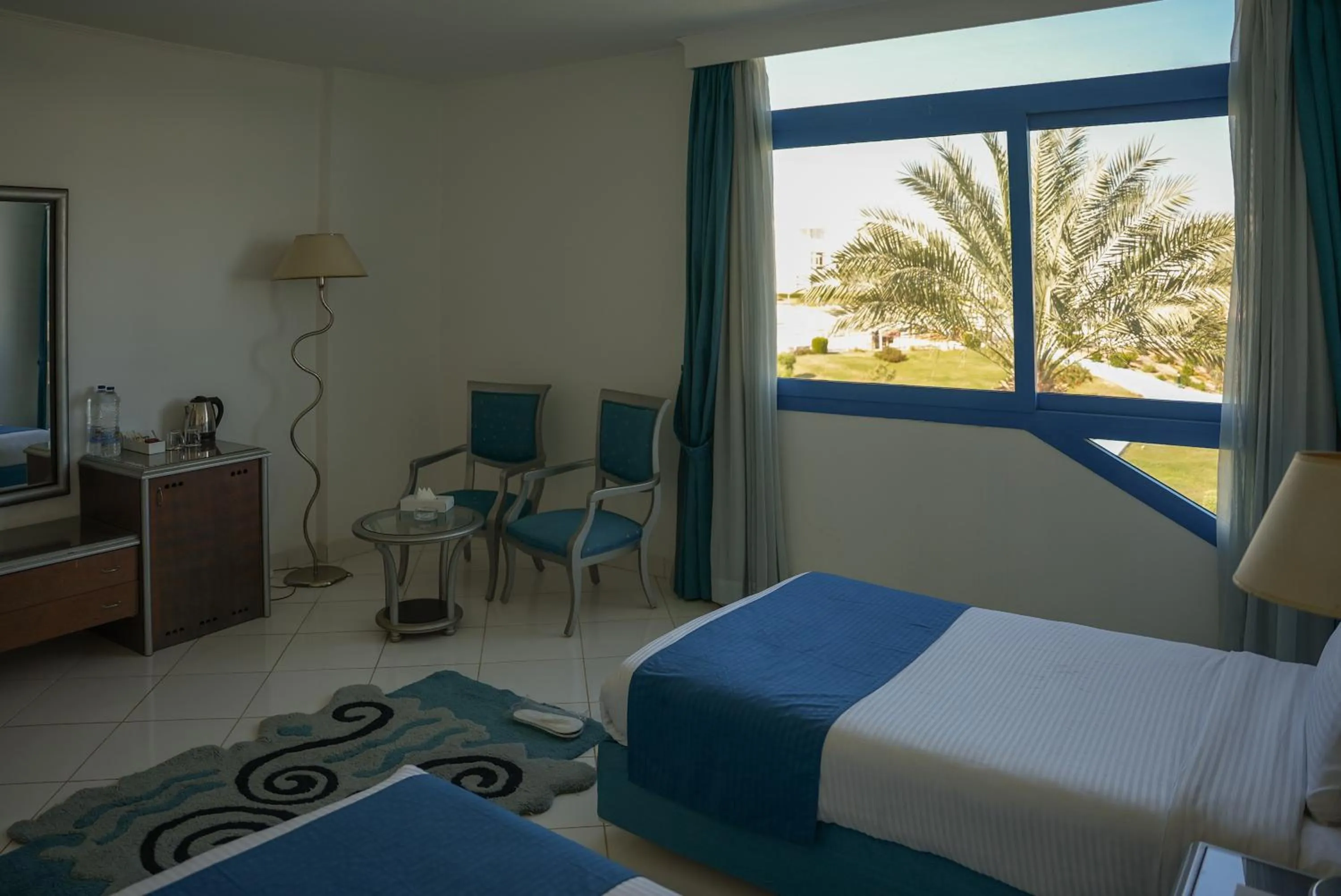 Bed in Amarina Star Resort & Aqua Park Sharm El-Skeikh