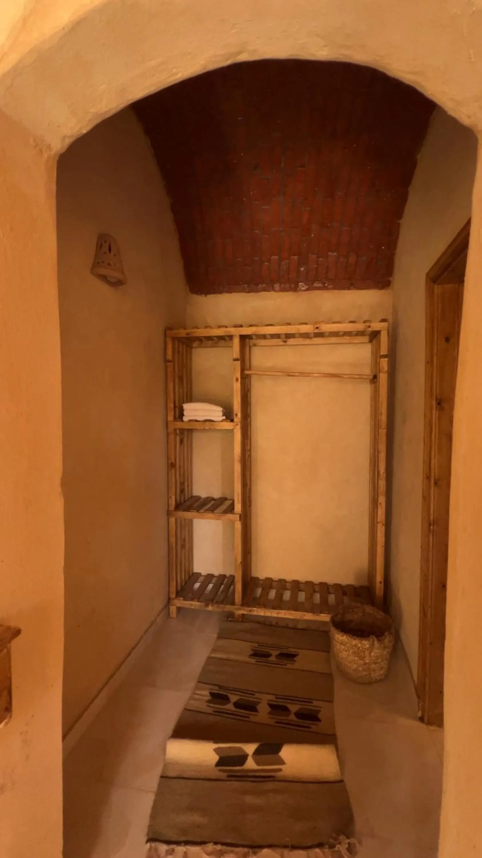 Bed in Siwa Palace Lodge