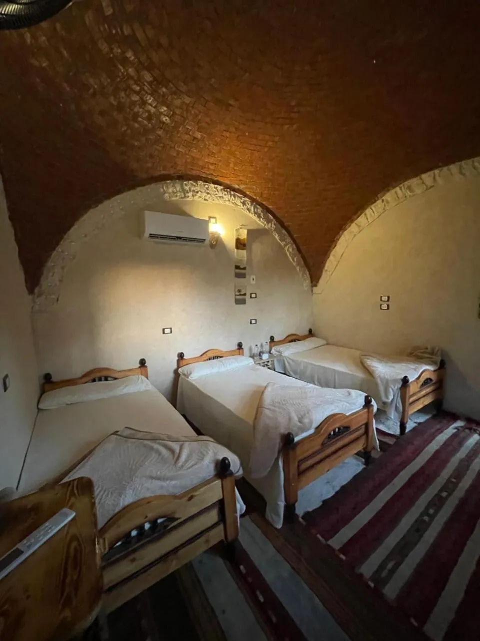 Bed in Siwa Palace Lodge