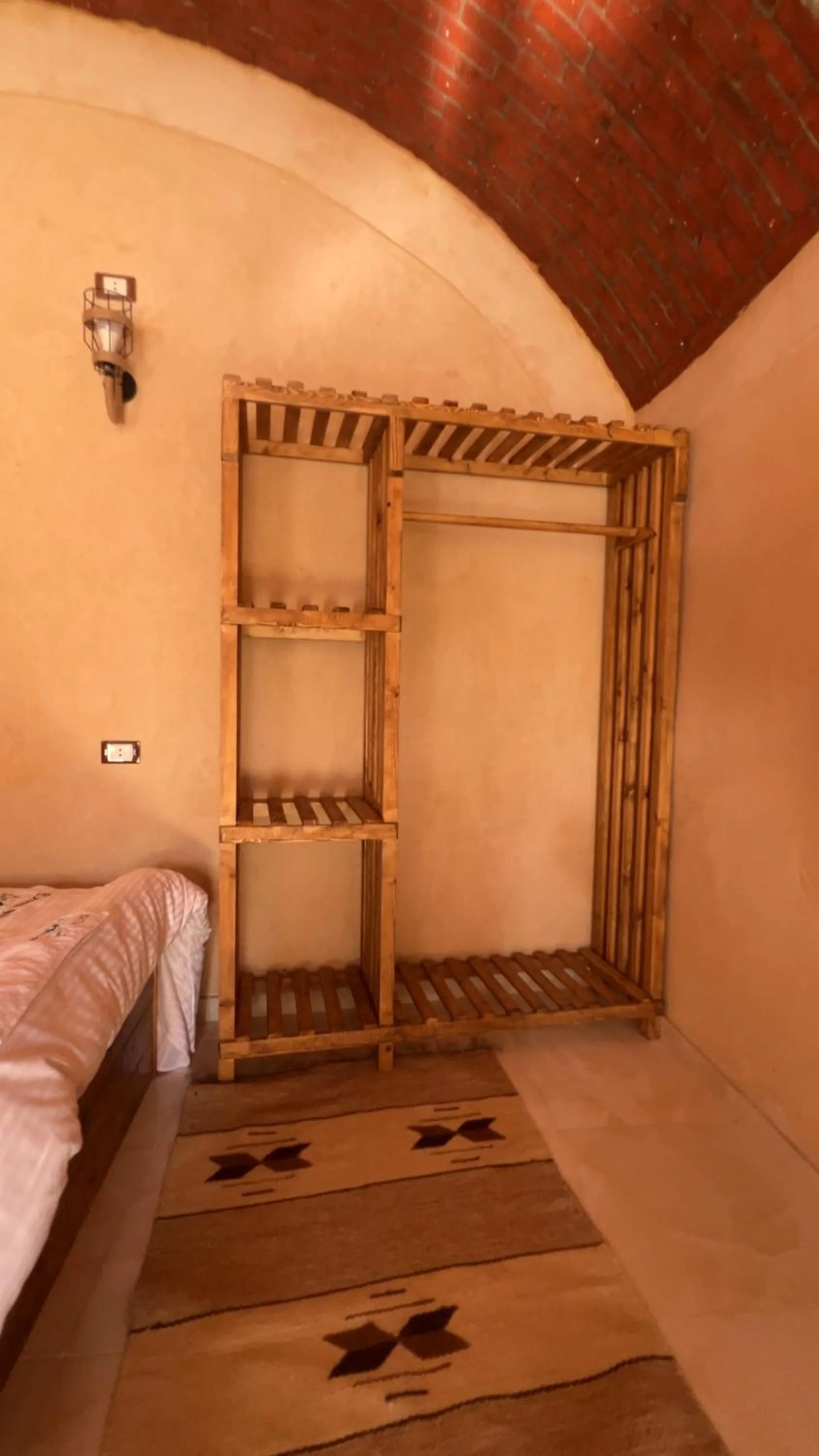Bed in Siwa Palace Lodge