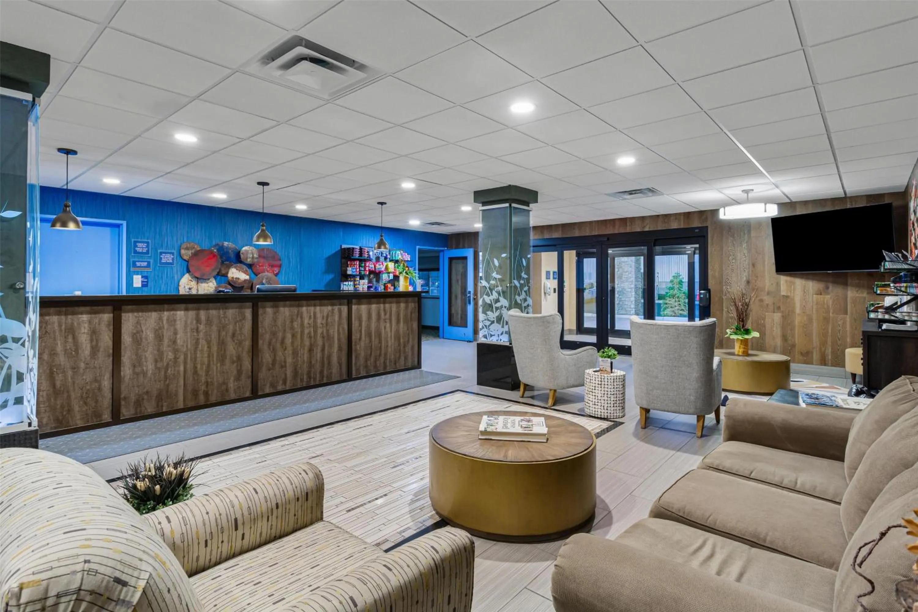 Lobby or reception in Best Western Duchesne Inn