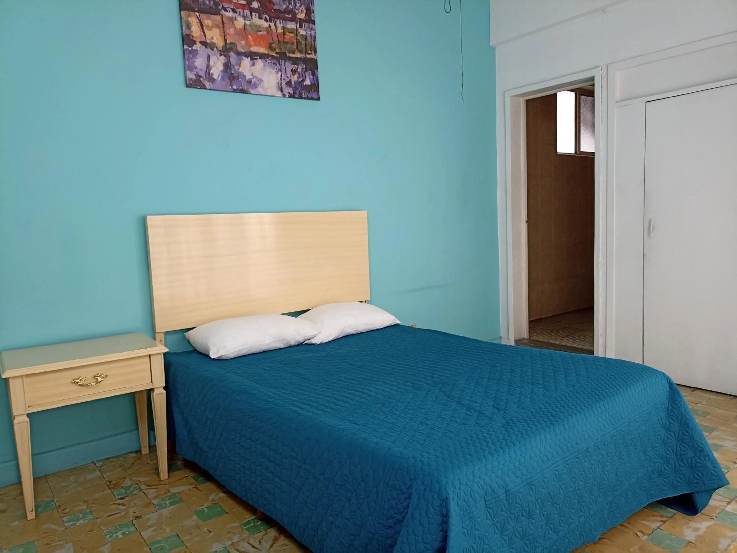 Bedroom, Bed in Hotel San Carlos