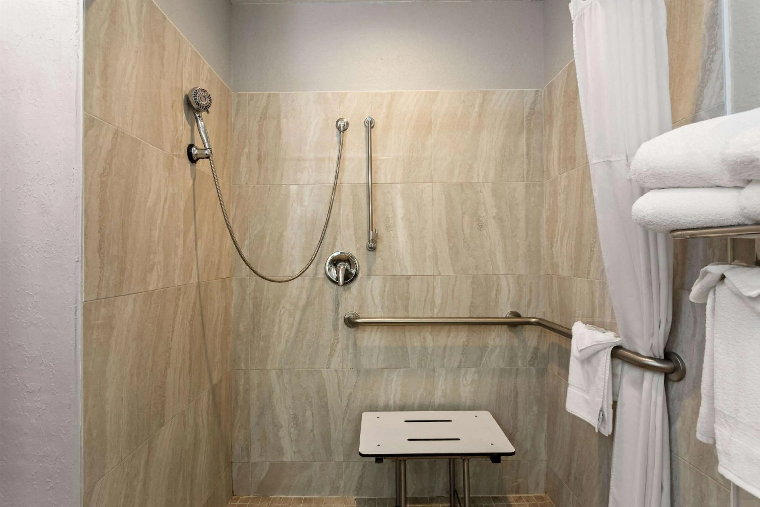 Shower in Microtel Inn and Suites - Zephyrhills
