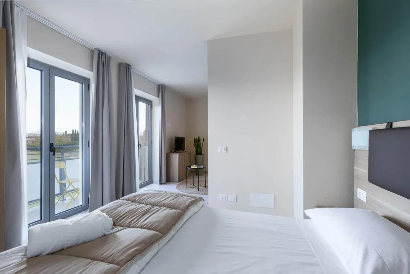 Bed in Tuscasì Aparthotel Bed in Tuscasì Aparthotel