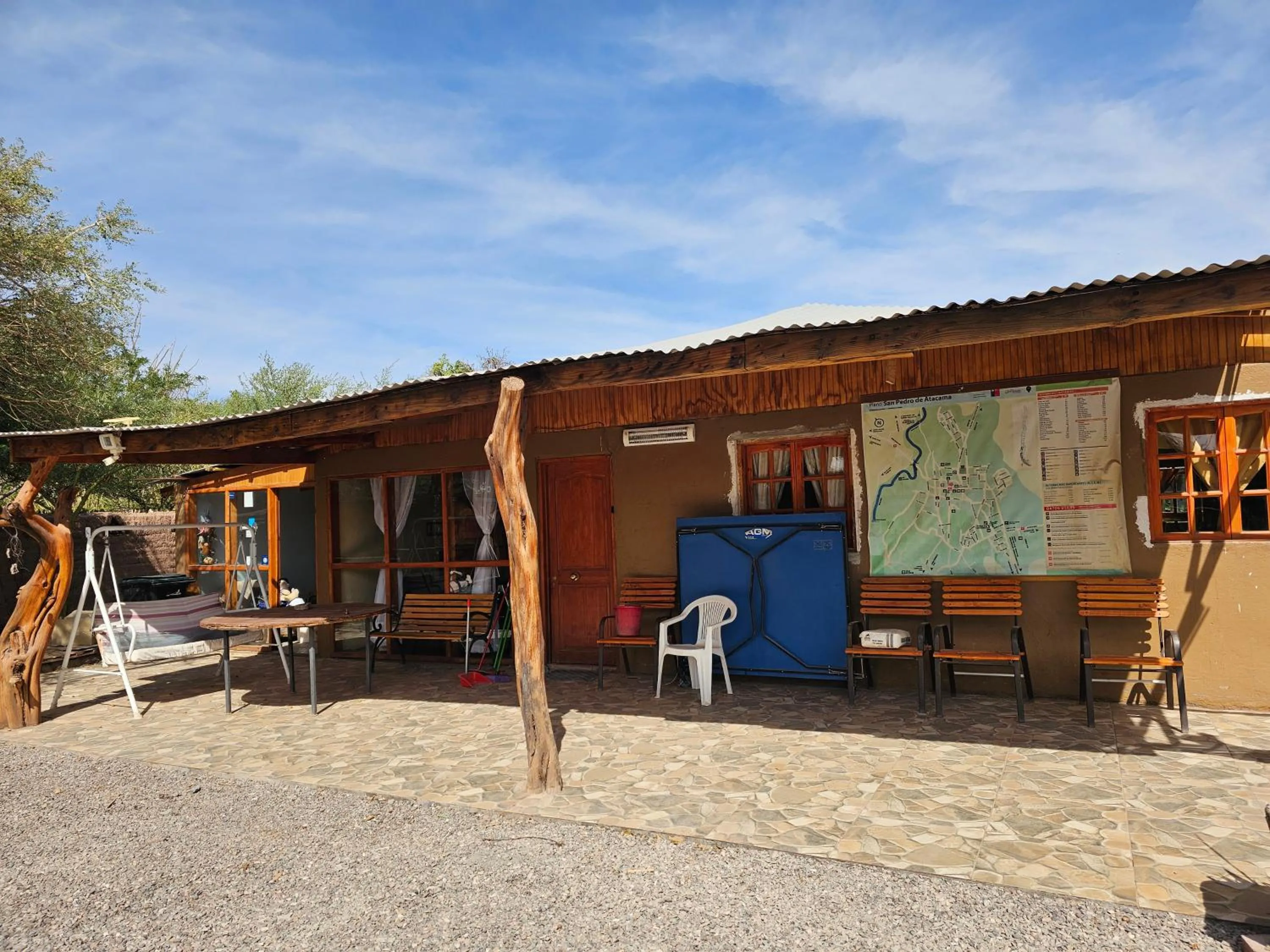 Patio in Hostal Casa los Duendes