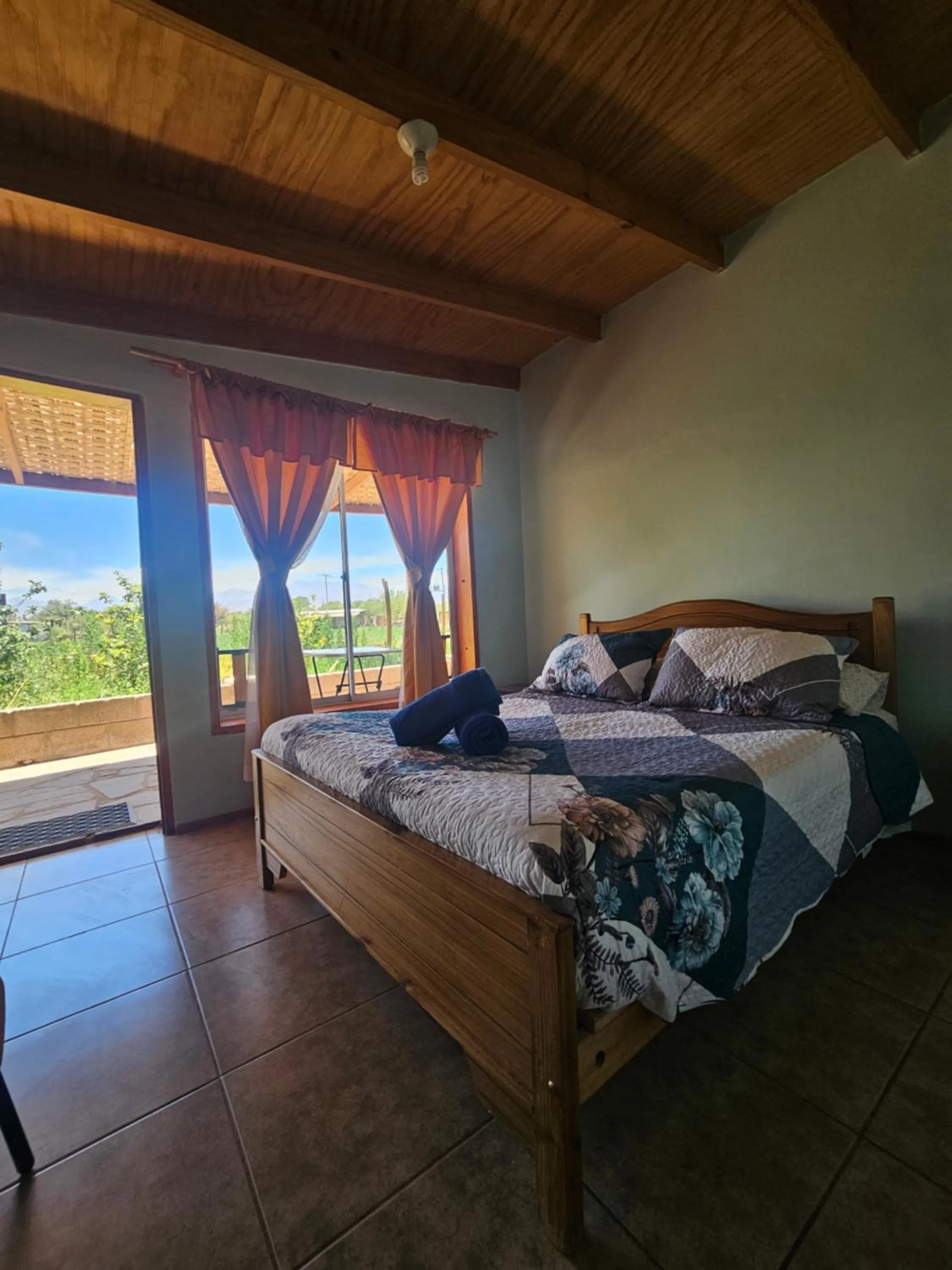 Bed in Hostal Casa los Duendes