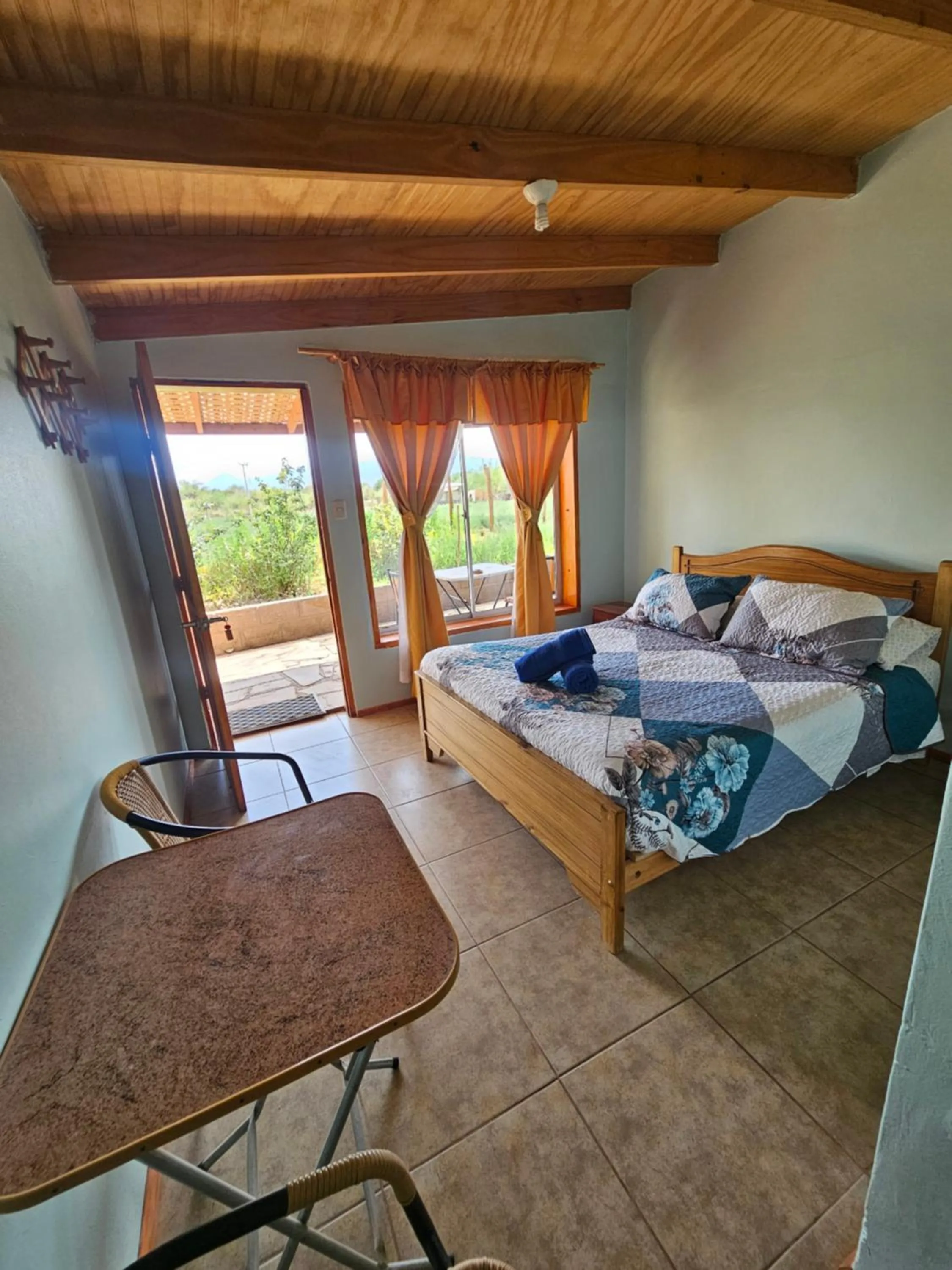 Bed in Hostal Casa los Duendes
