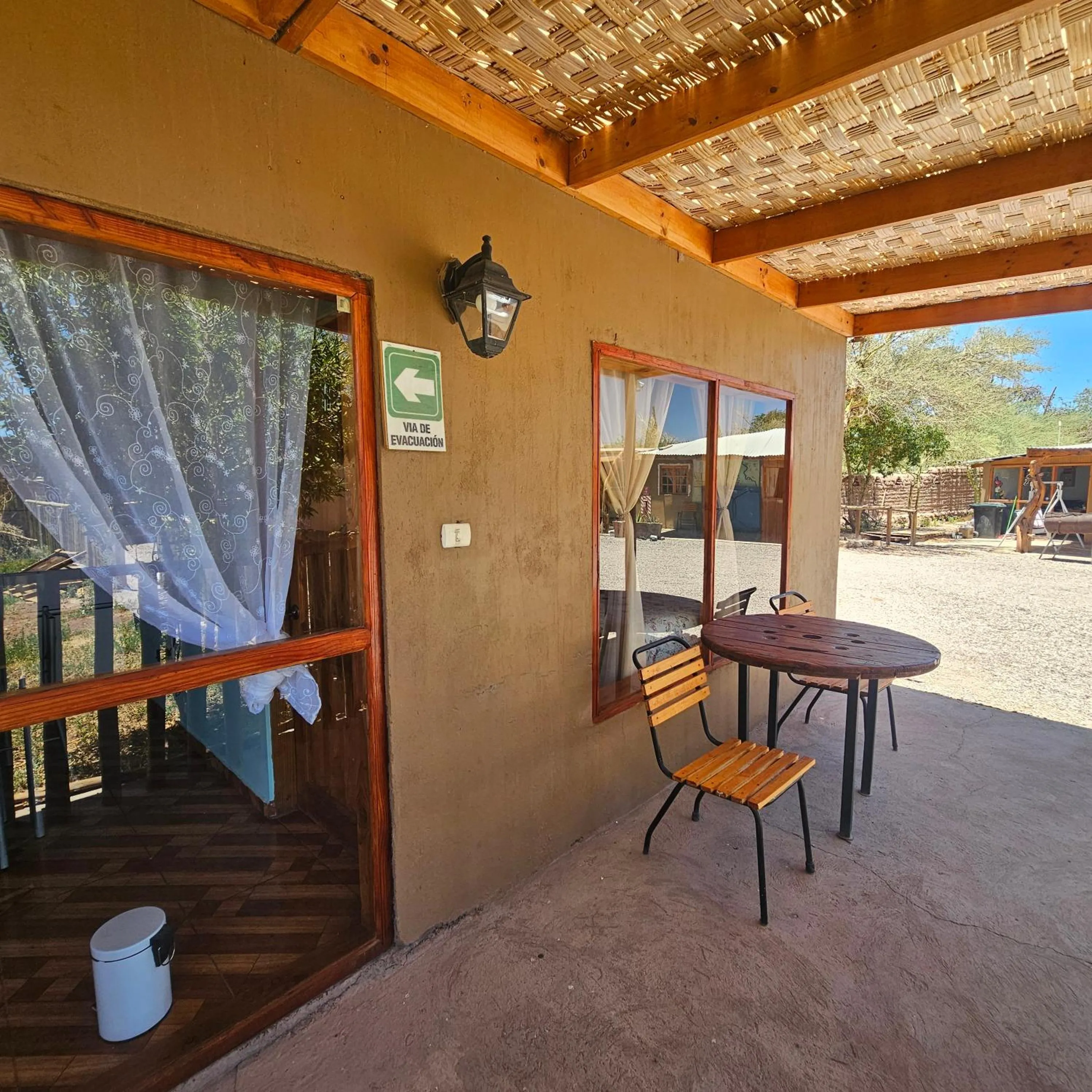 Patio in Hostal Casa los Duendes