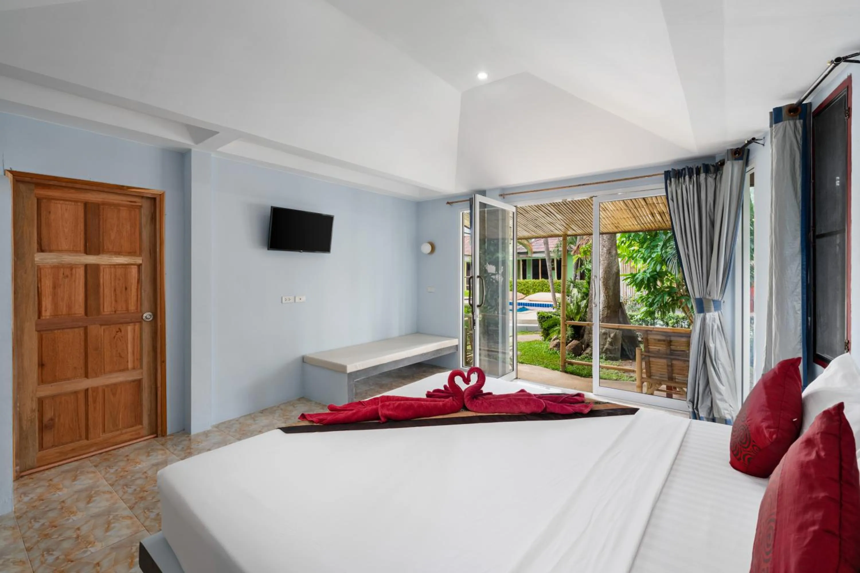 Property building, Bed in Avocado Koh Samui