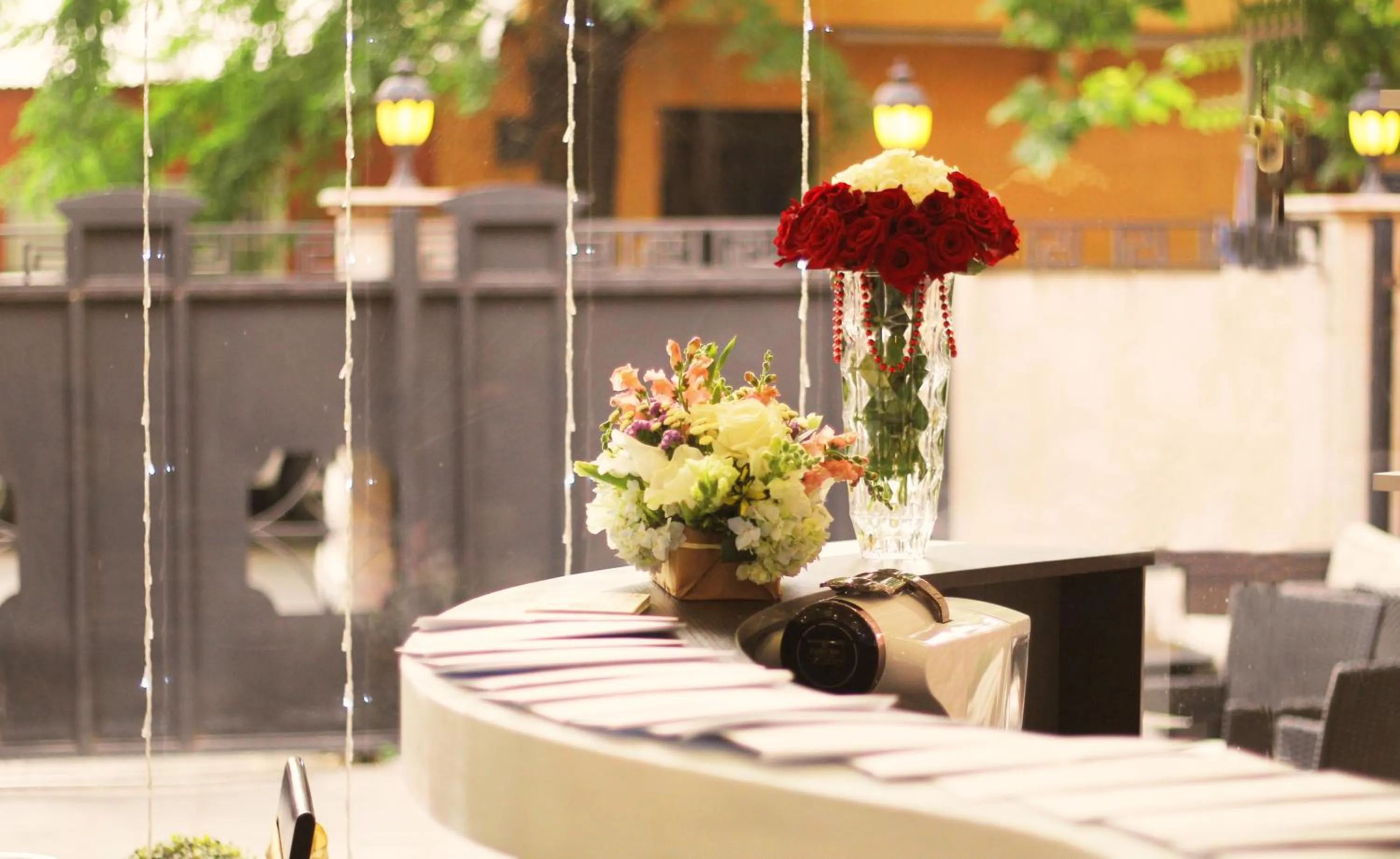 Decorative detail in Coral Boutique Hotel