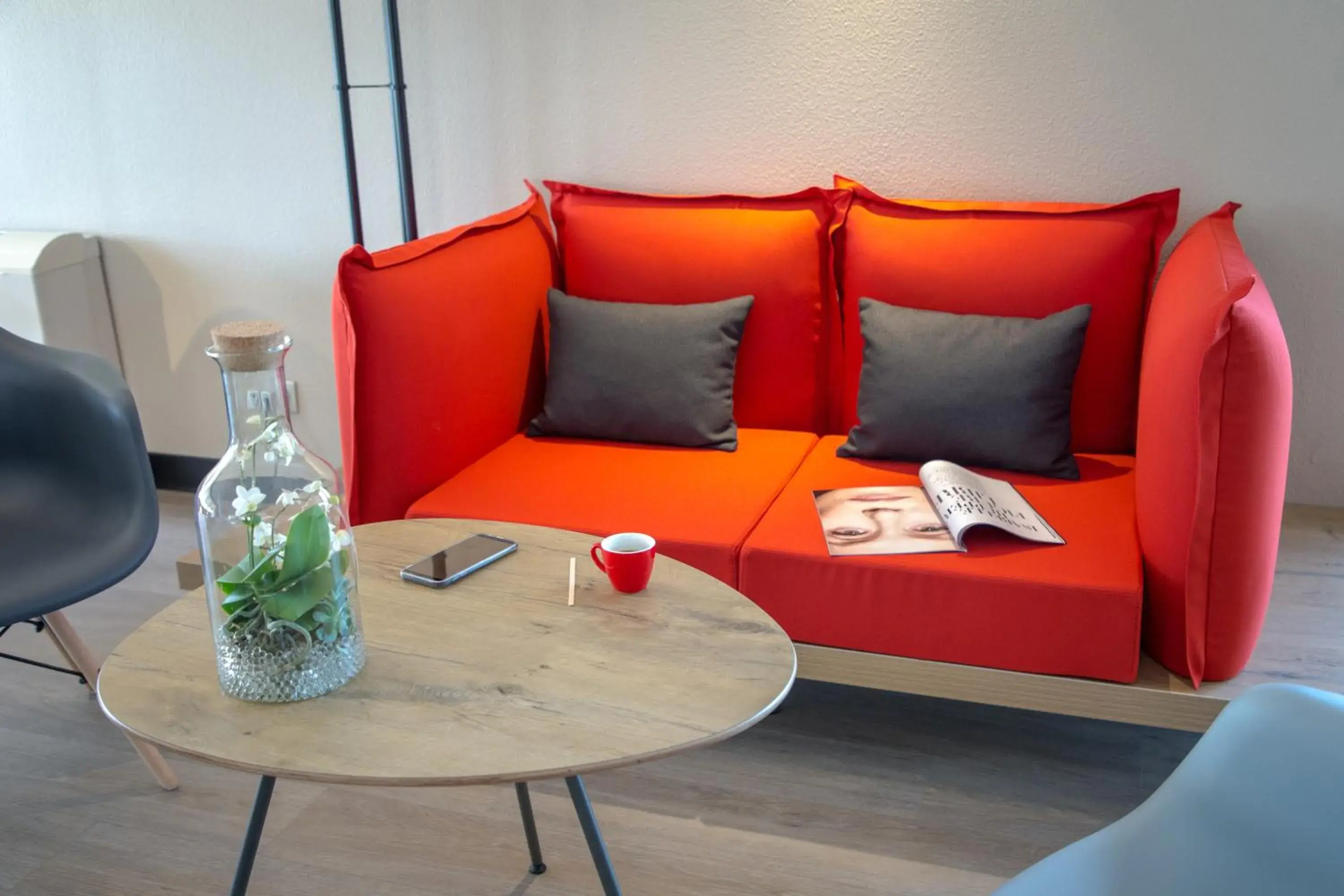 Lounge or bar in ibis Perpignan Nord Rivesaltes Lounge or bar in ibis Perpignan Nord Rivesaltes