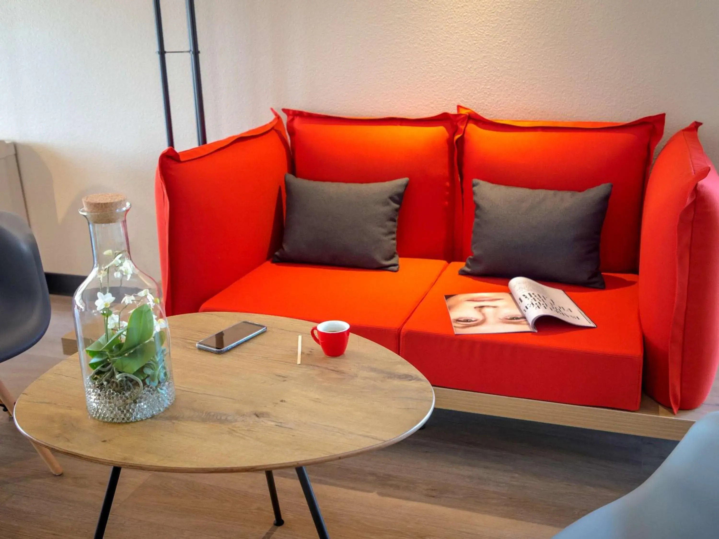Lounge or bar in ibis Perpignan Nord Rivesaltes Lounge or bar in ibis Perpignan Nord Rivesaltes