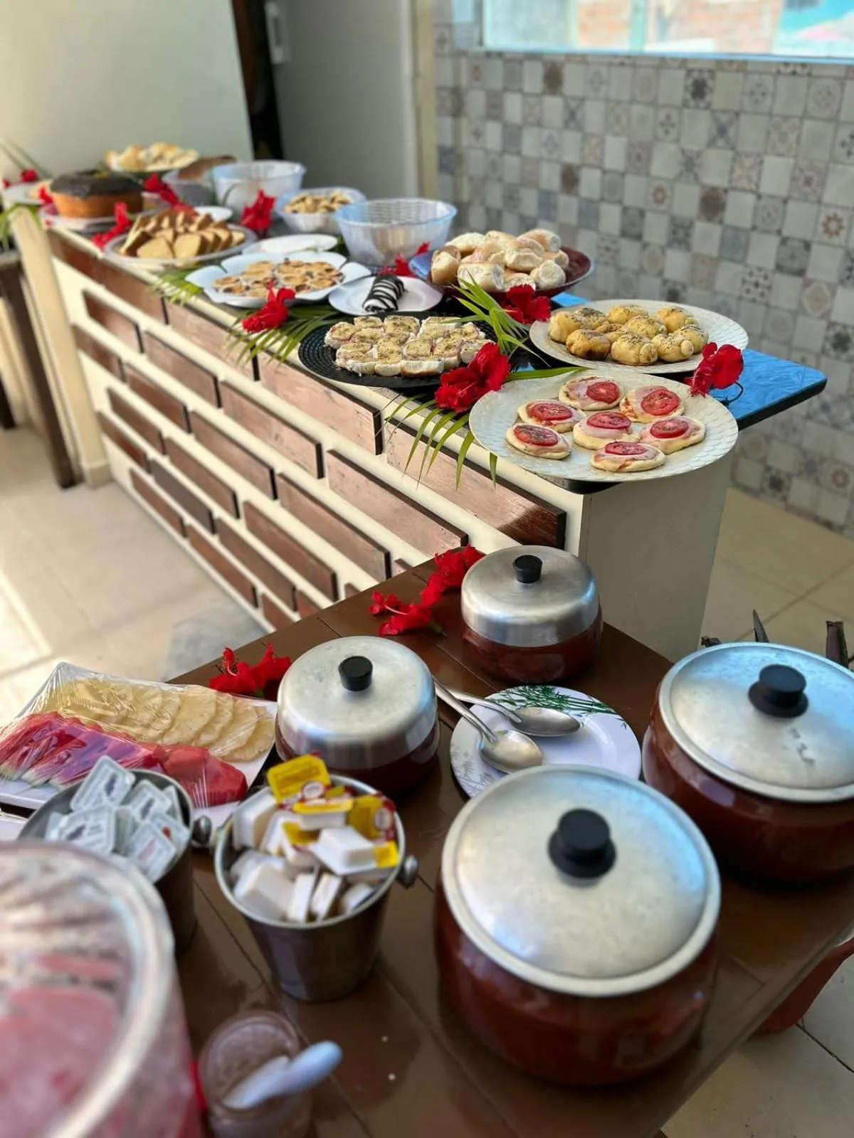 Breakfast in Pousada Ondas do Mar