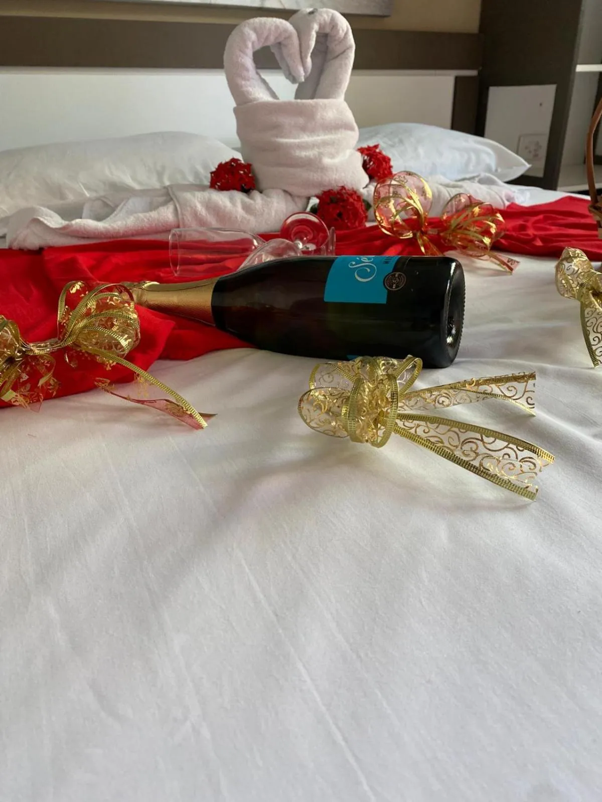 Bed in Pousada Ondas do Mar